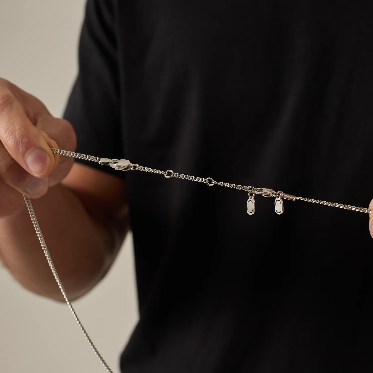 3" Chain Extender (Silver) - Image 2