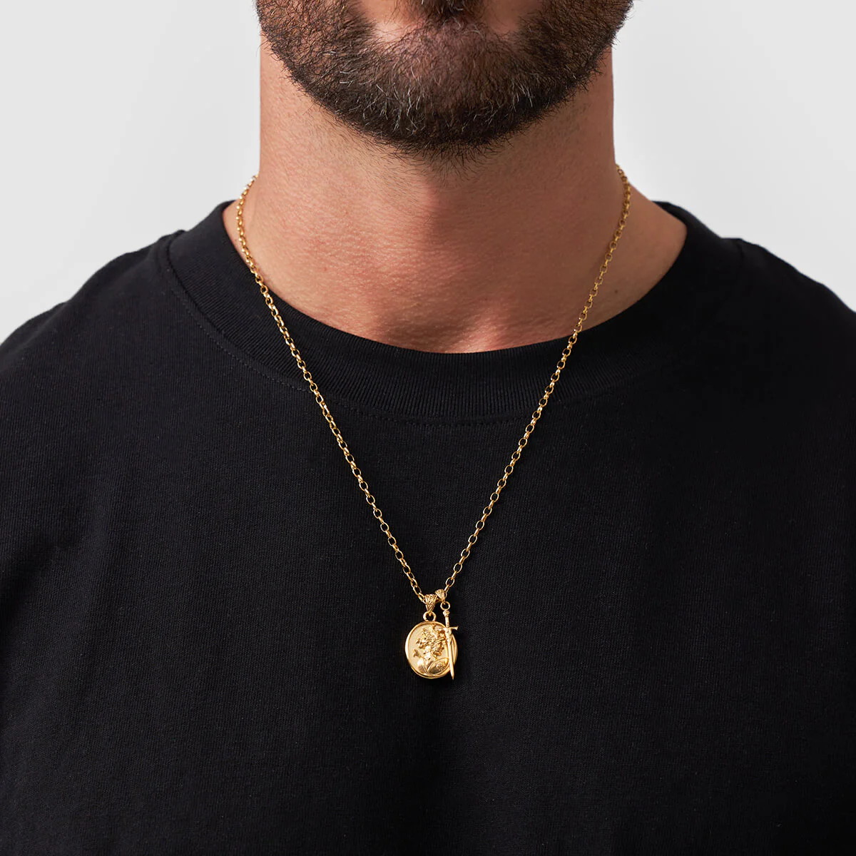 Achilles Pendant (Gold) - Image 2