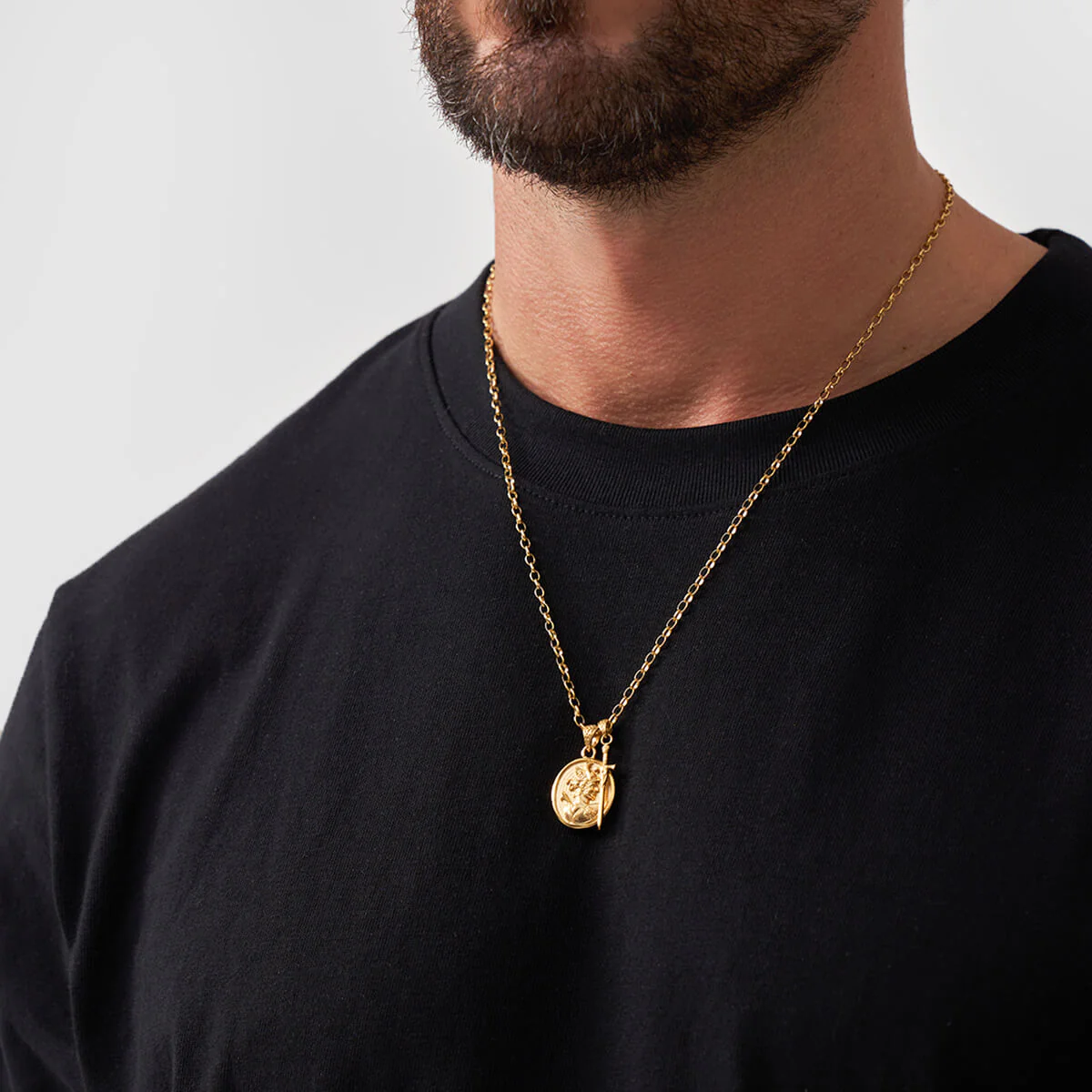 Achilles Pendant (Gold) - Image 3