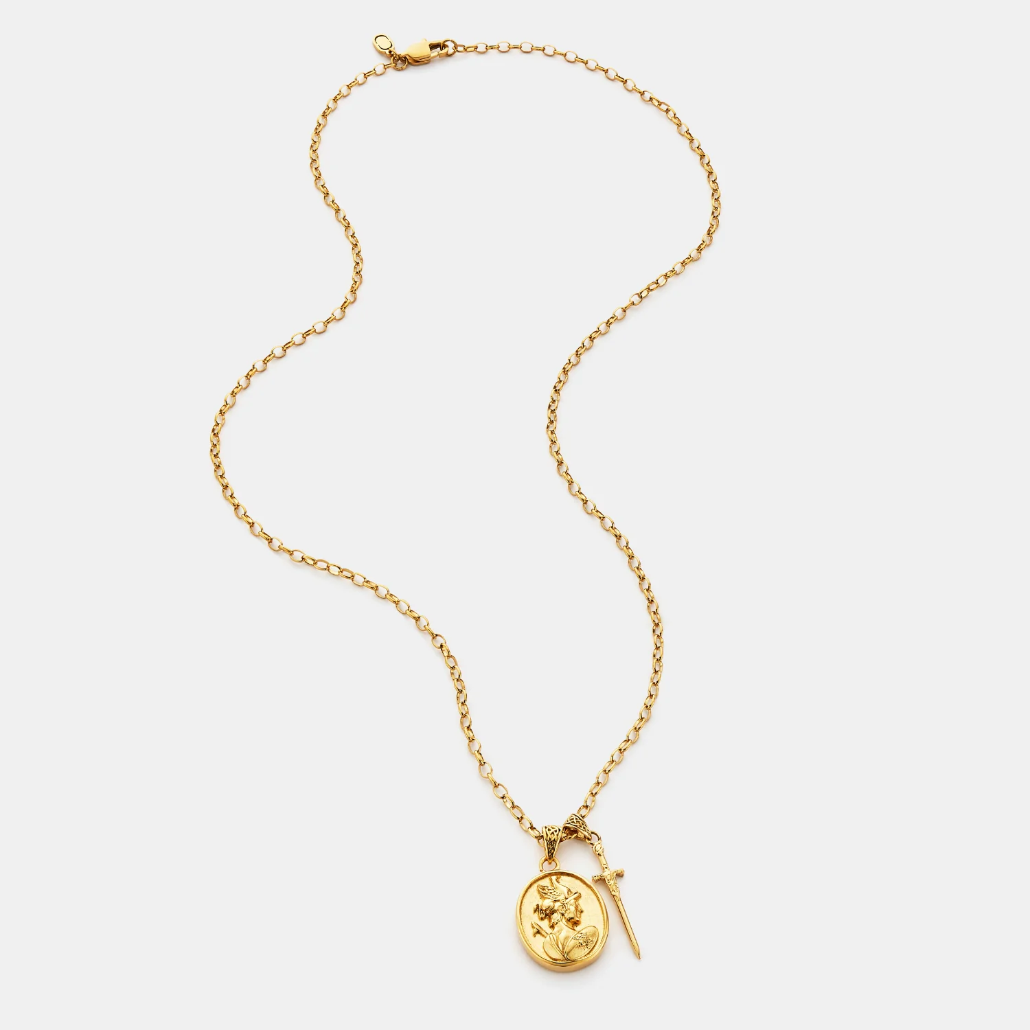 Achilles Pendant (Gold) - Image 6
