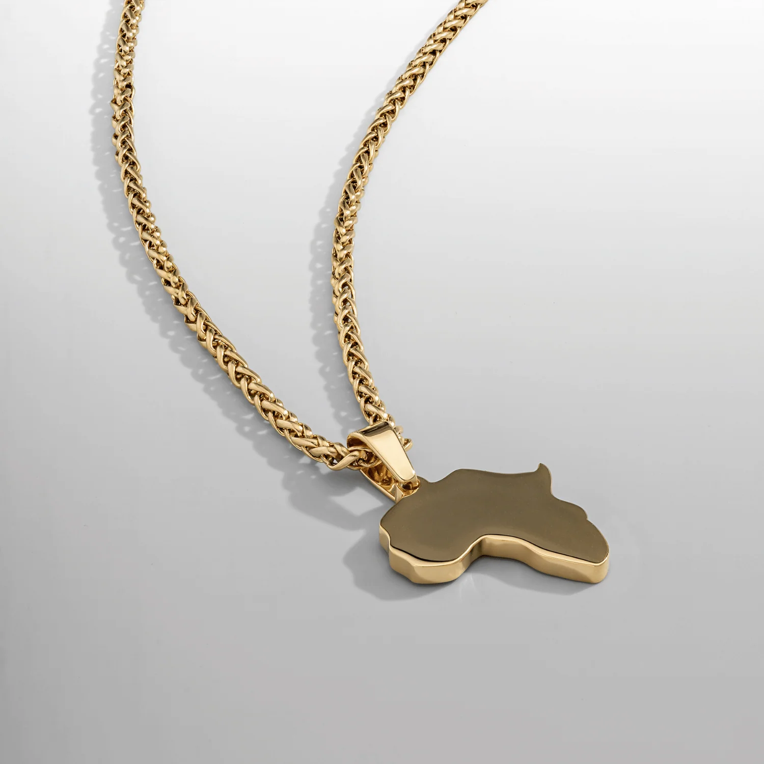 Africa Pendant (Gold) - Image 4