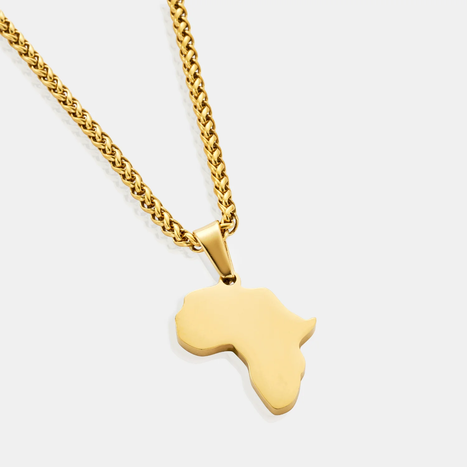 Africa Pendant (Gold) - Image 6