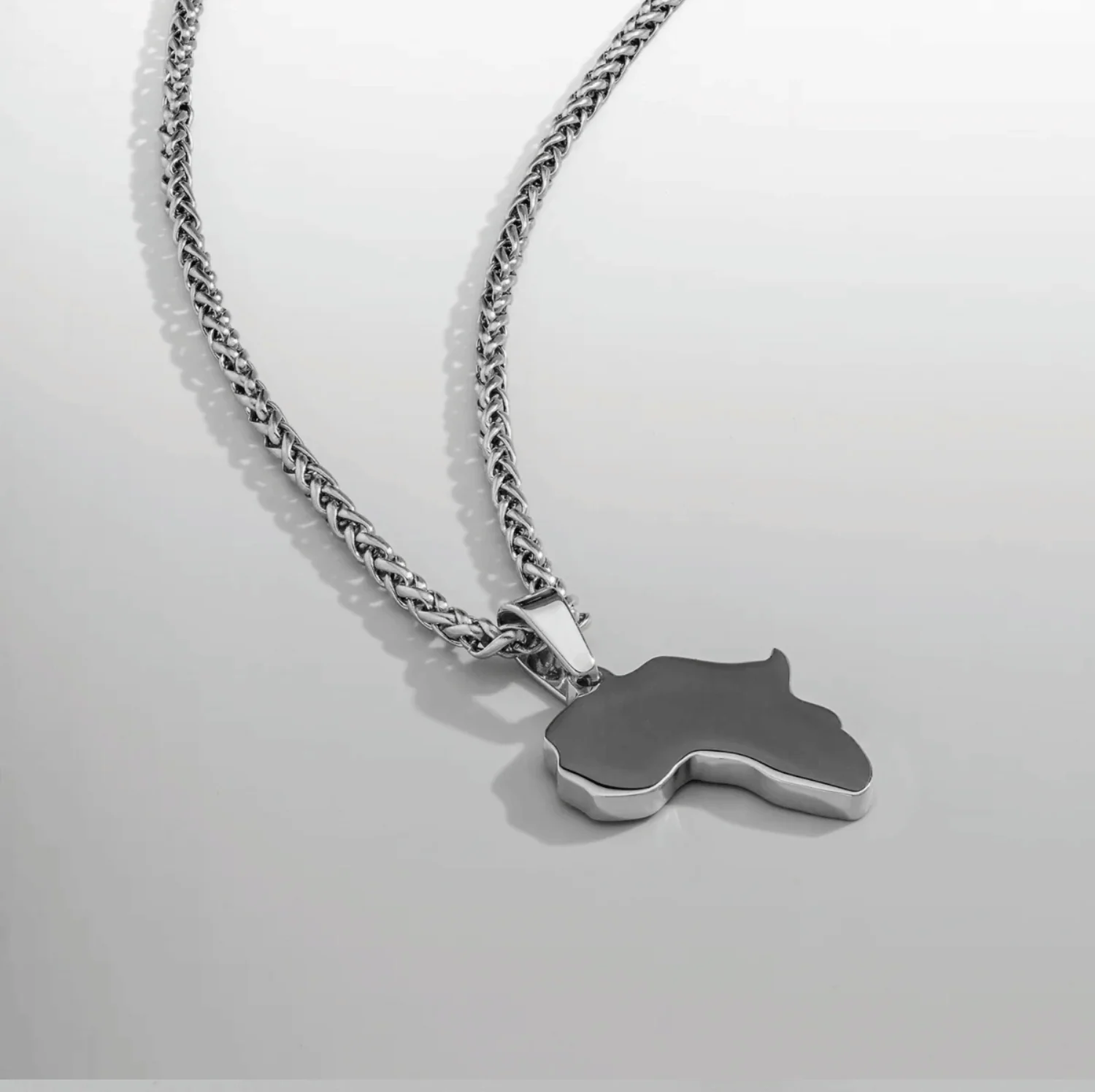 Africa Pendant (Silver) - Image 2