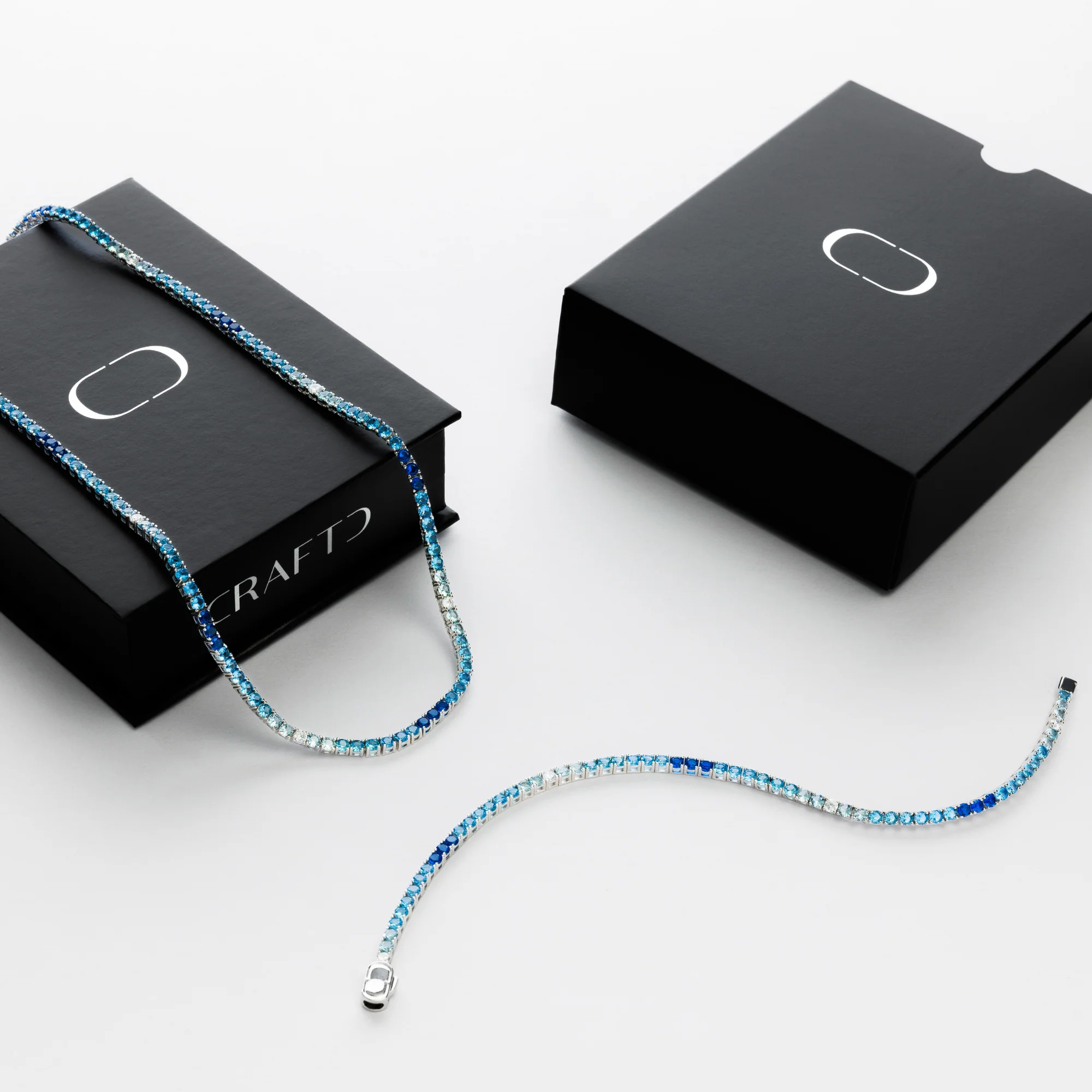 Blue Tennis Gift Set (Silver) - Image 2