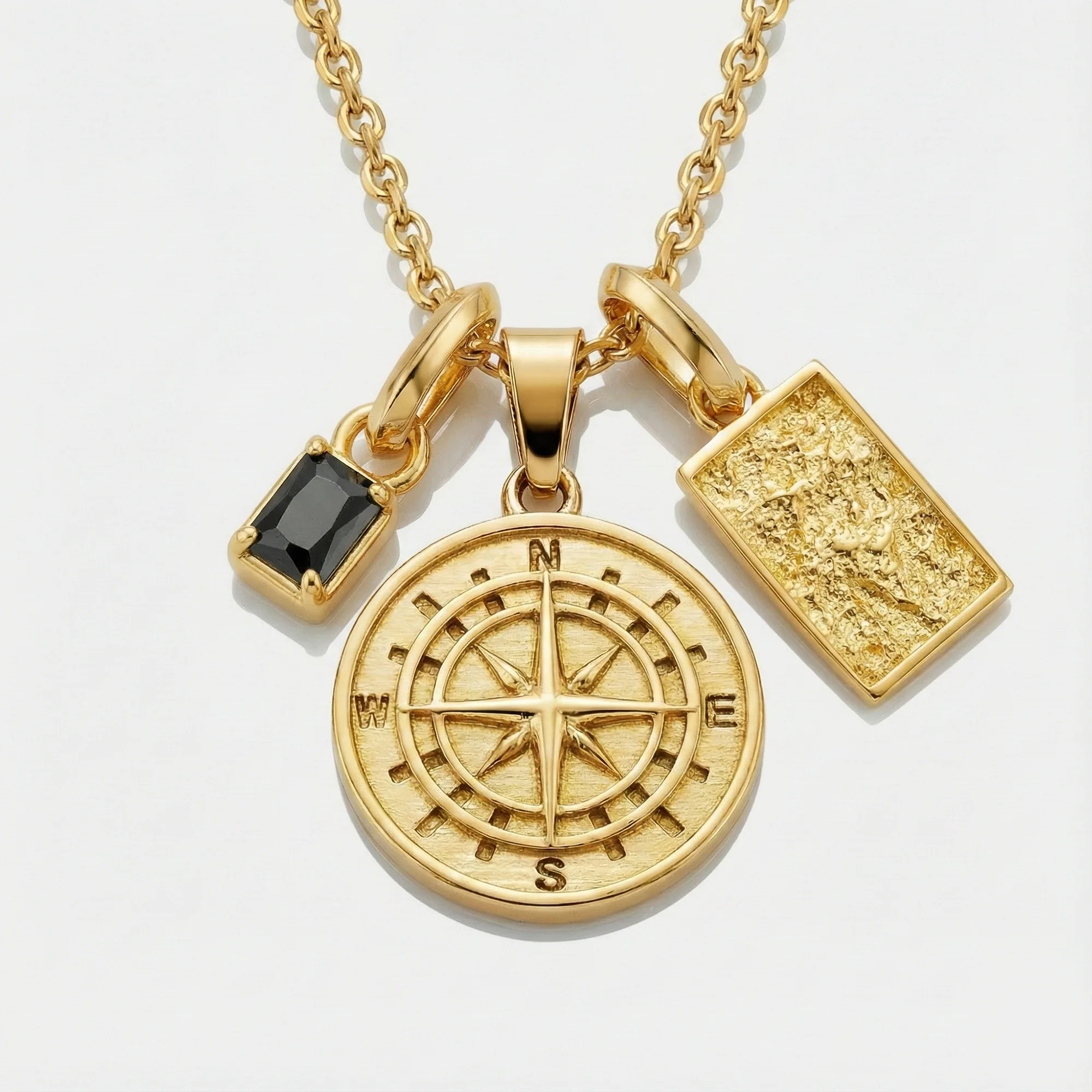 Build Your Own Pendant (Gold) | Onyx Stone - Image 10