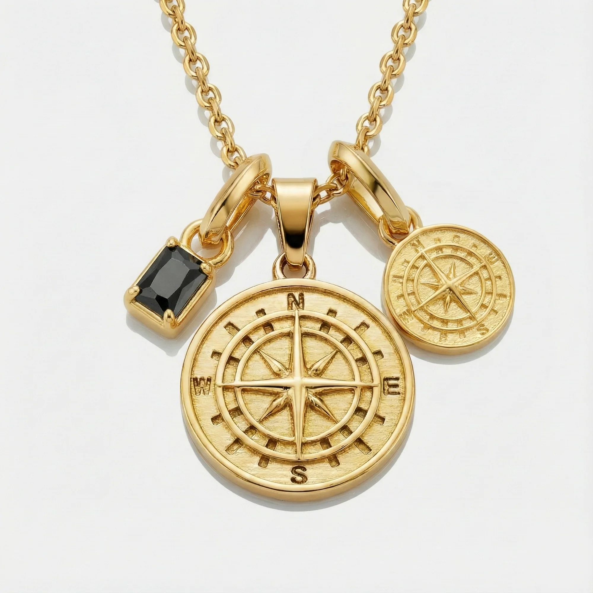 Build Your Own Pendant (Gold) | Onyx Stone - Image 12