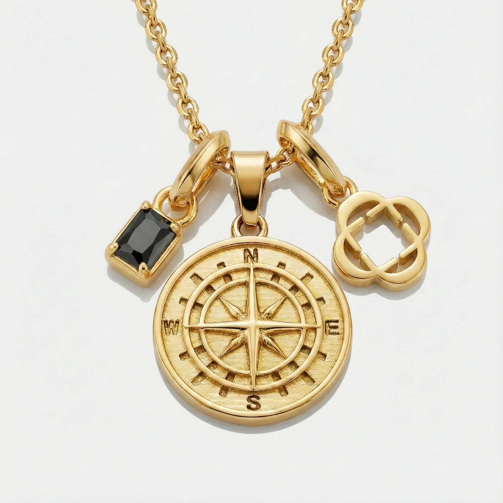 Build Your Own Pendant (Gold) | Onyx Stone - Image 13