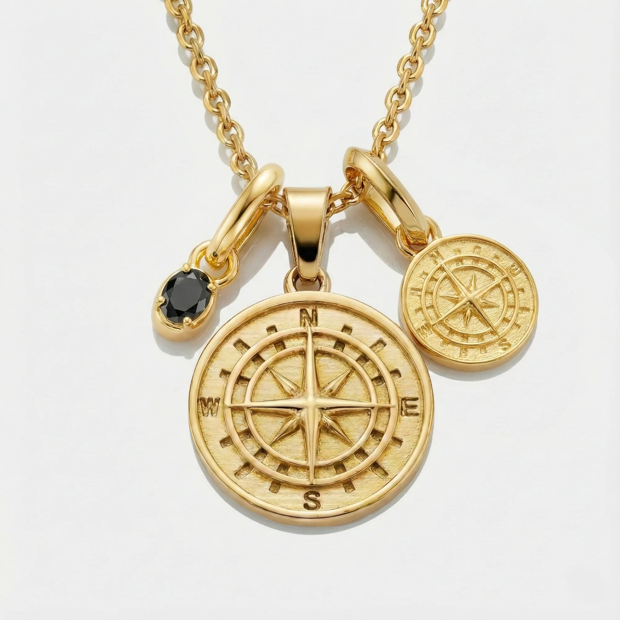 Build Your Own Pendant (Gold) | Onyx Stone - Image 18
