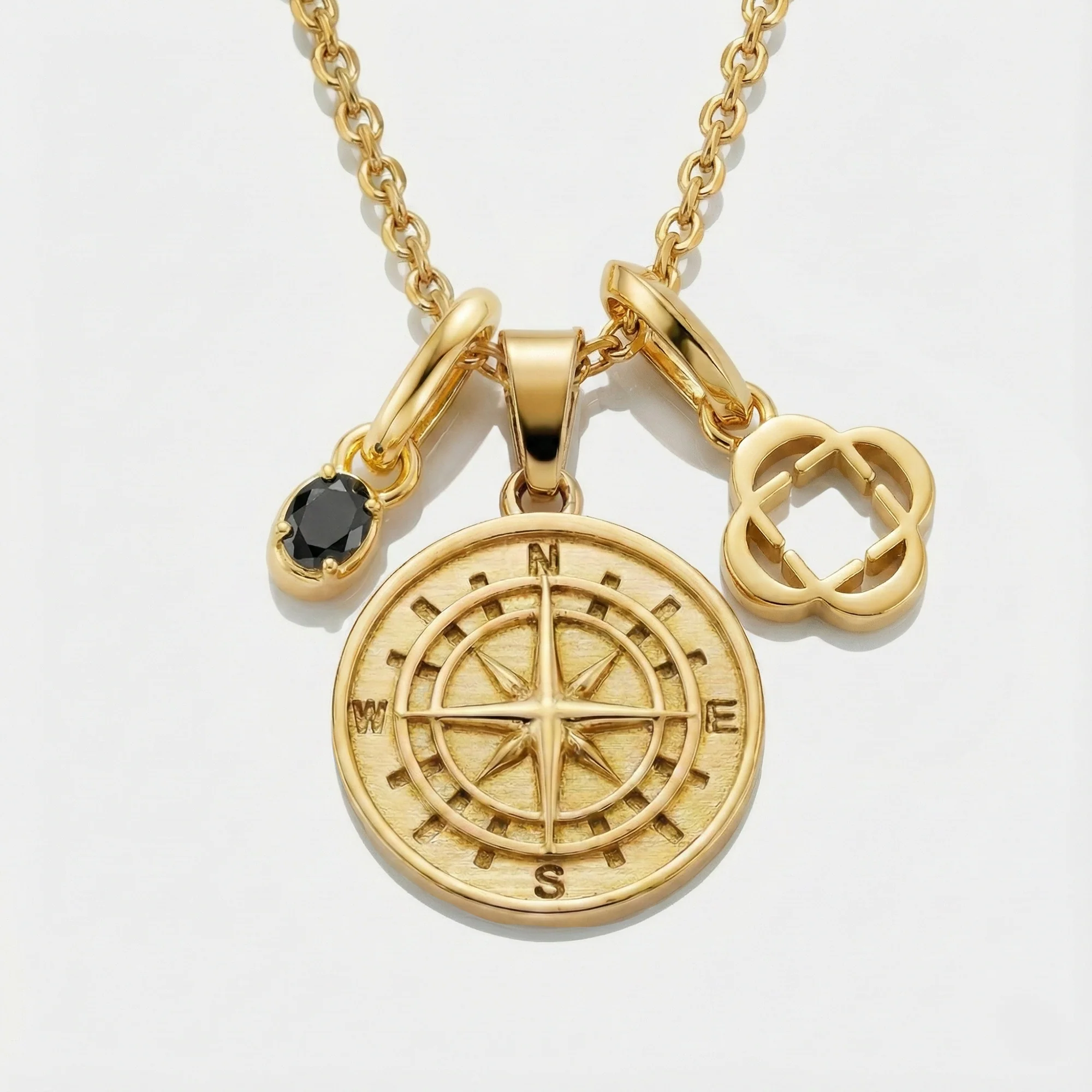 Build Your Own Pendant (Gold) | Onyx Stone - Image 19
