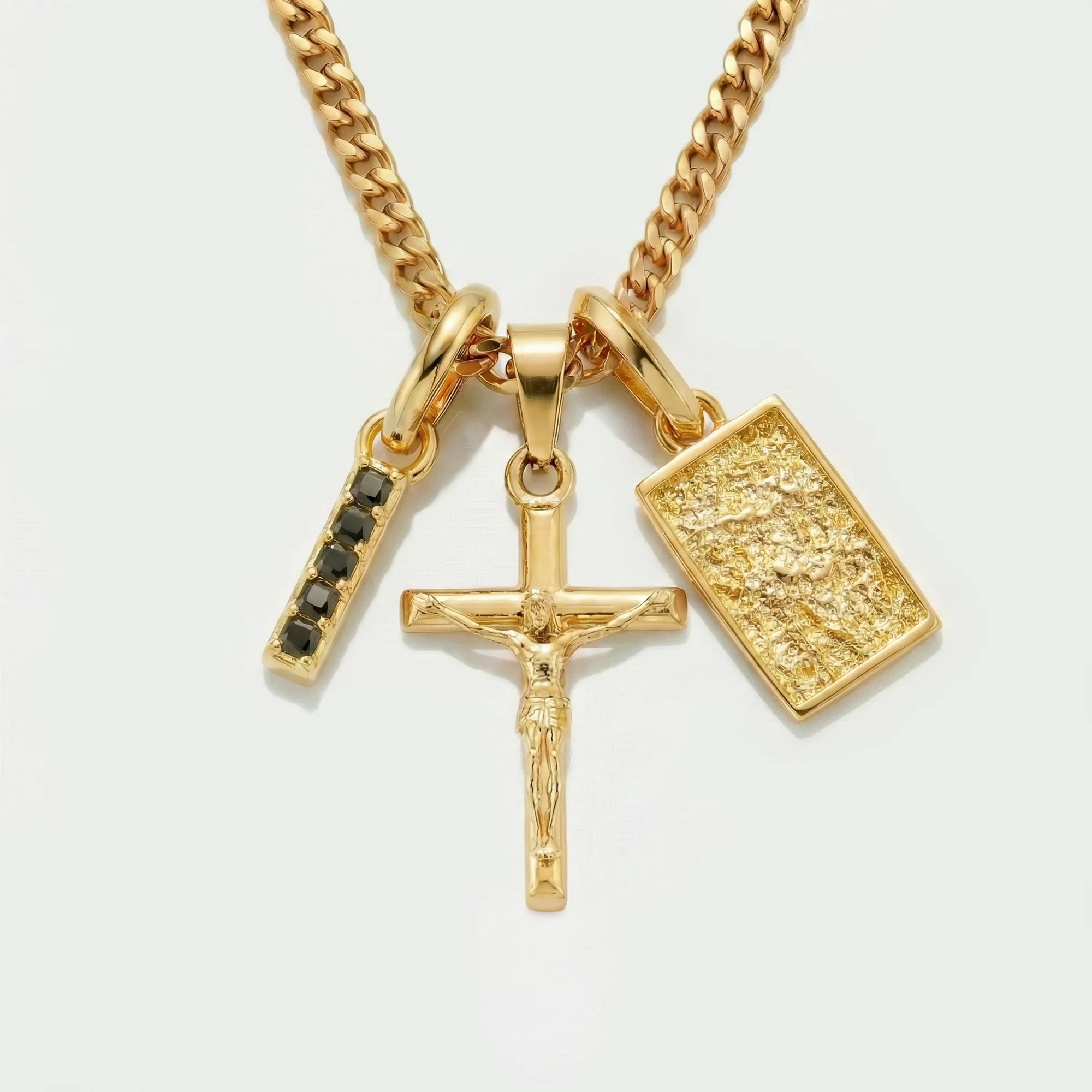 Build Your Own Pendant (Gold) | Onyx Stone - Image 22