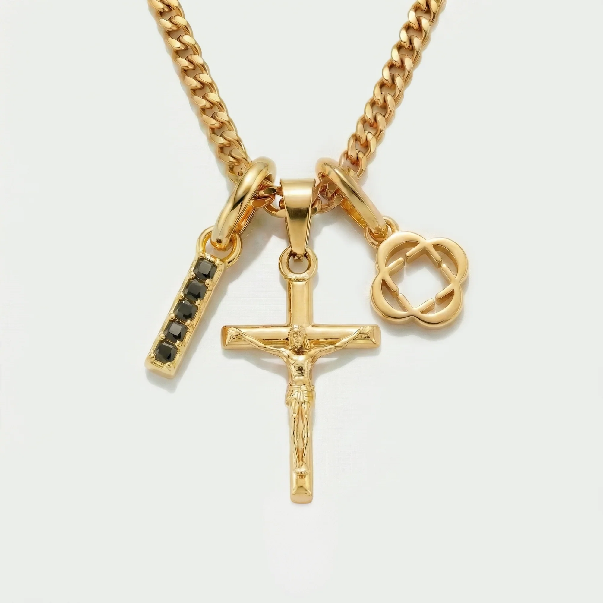 Build Your Own Pendant (Gold) | Onyx Stone - Image 25