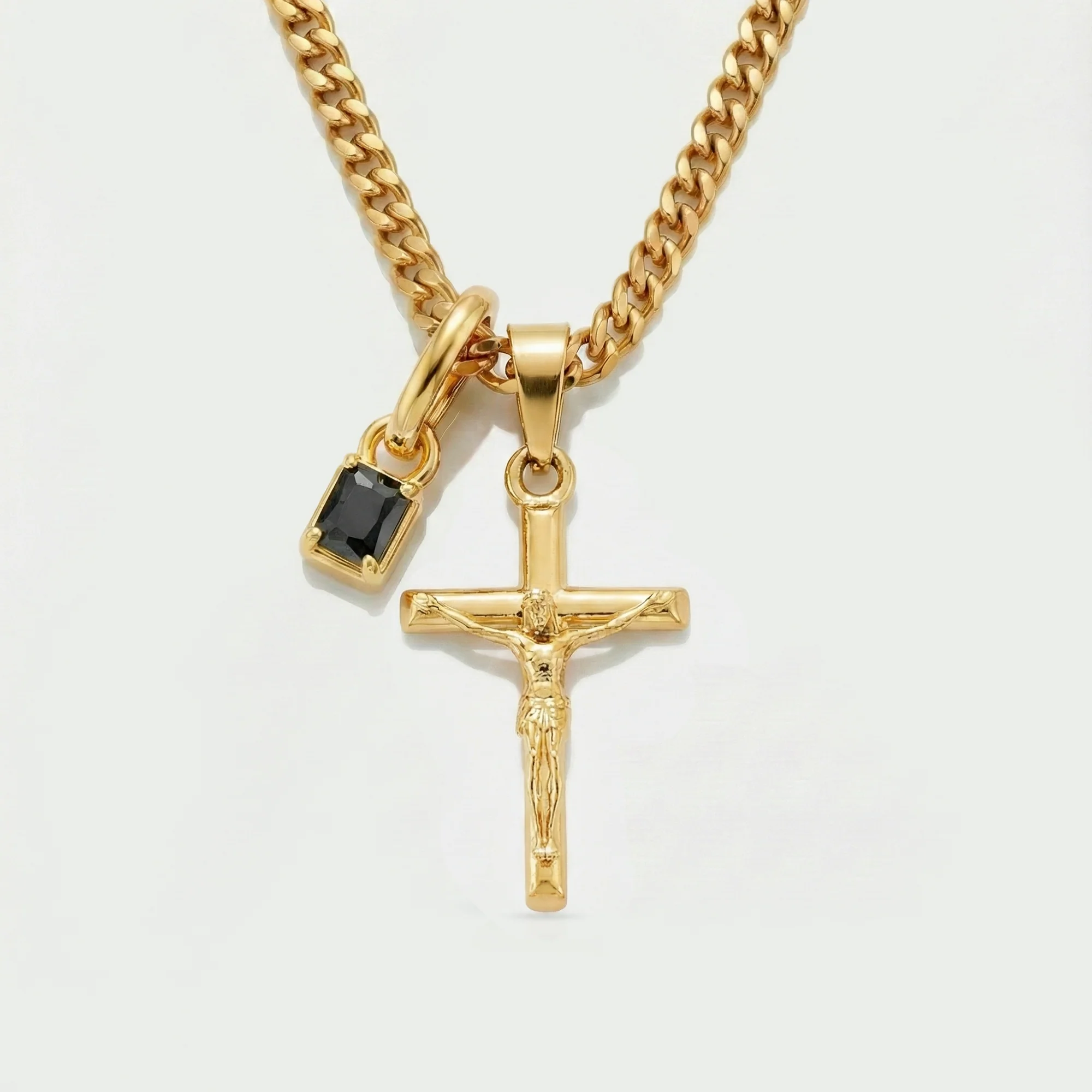 Build Your Own Pendant (Gold) | Onyx Stone - Image 26
