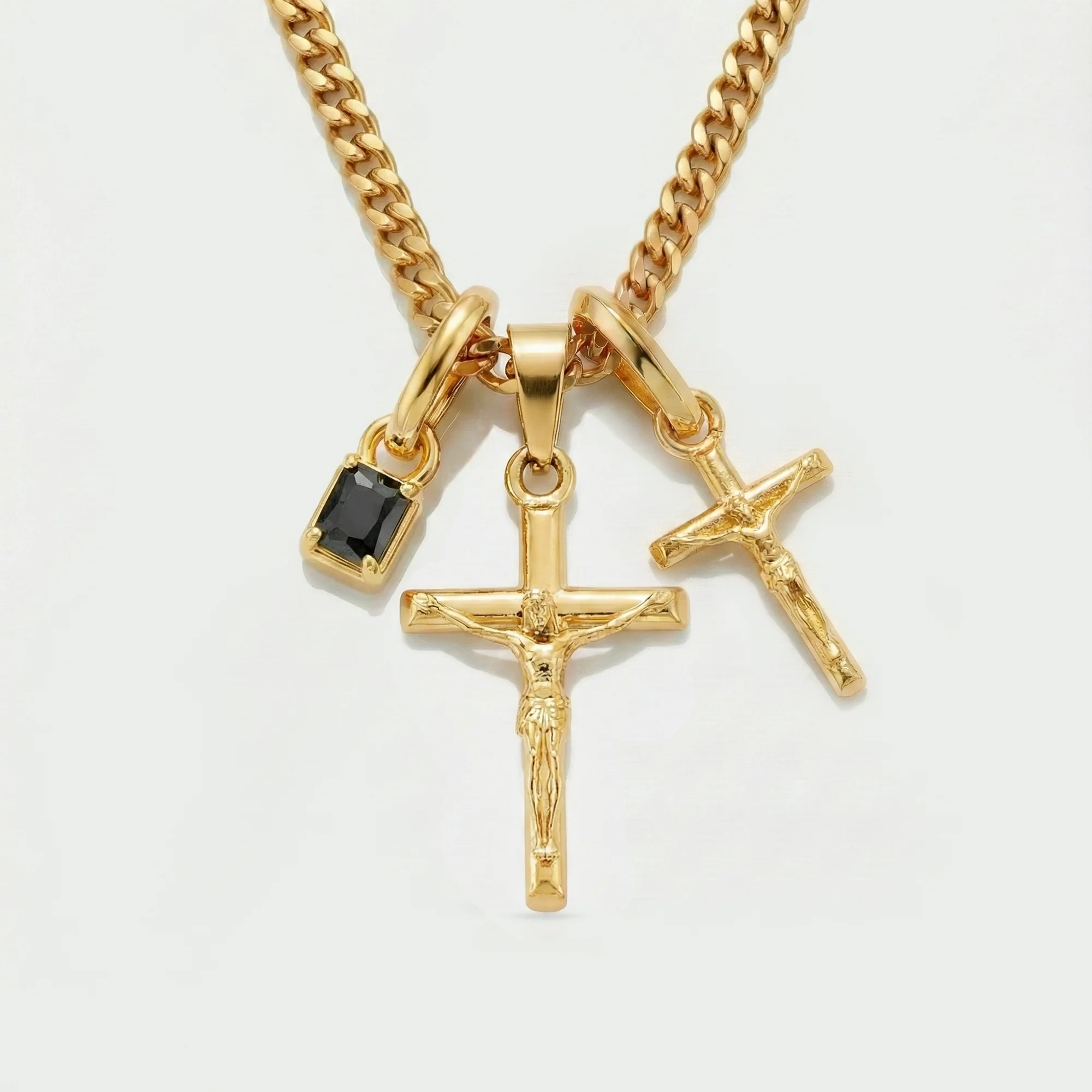 Build Your Own Pendant (Gold) | Onyx Stone - Image 27