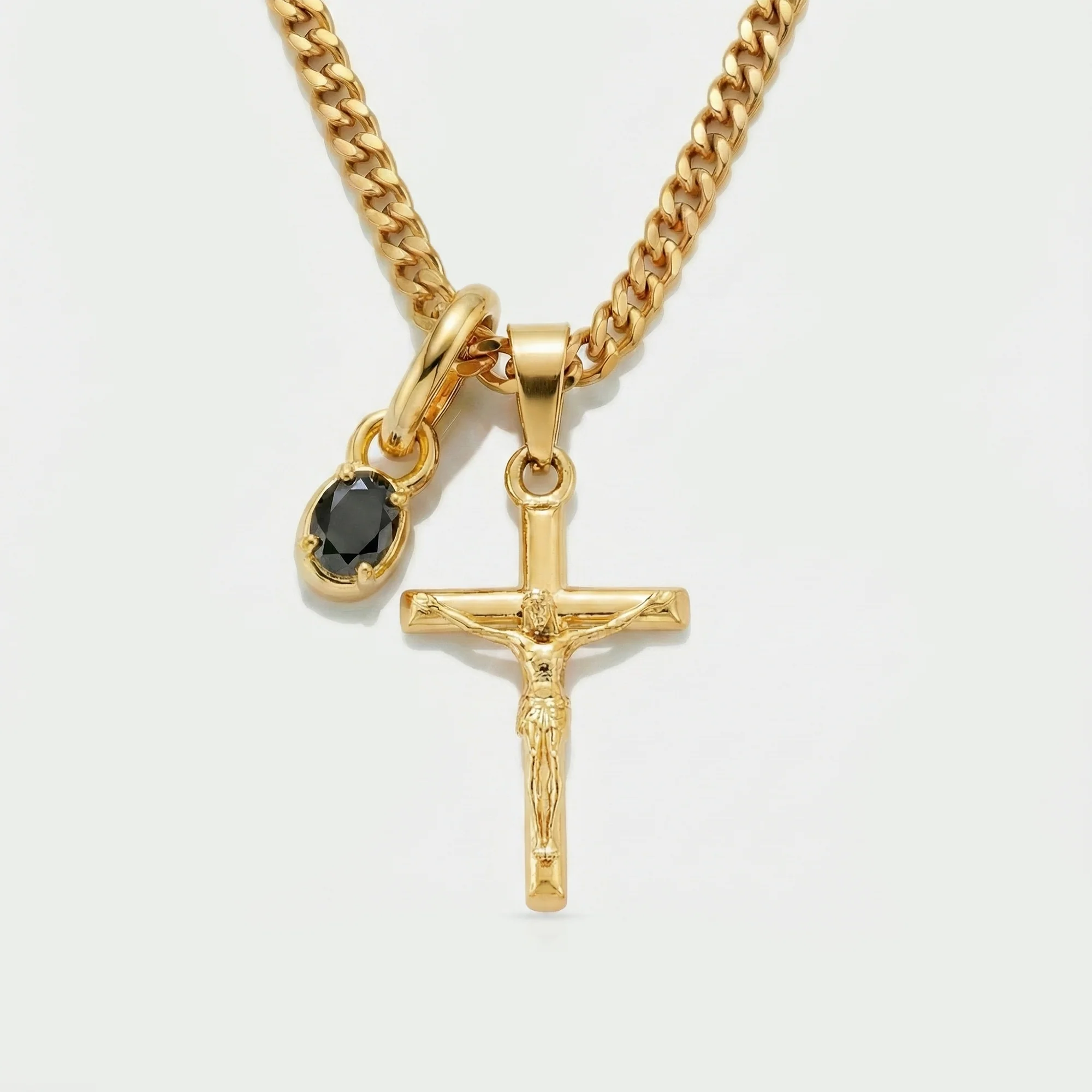 Build Your Own Pendant (Gold) | Onyx Stone - Image 31