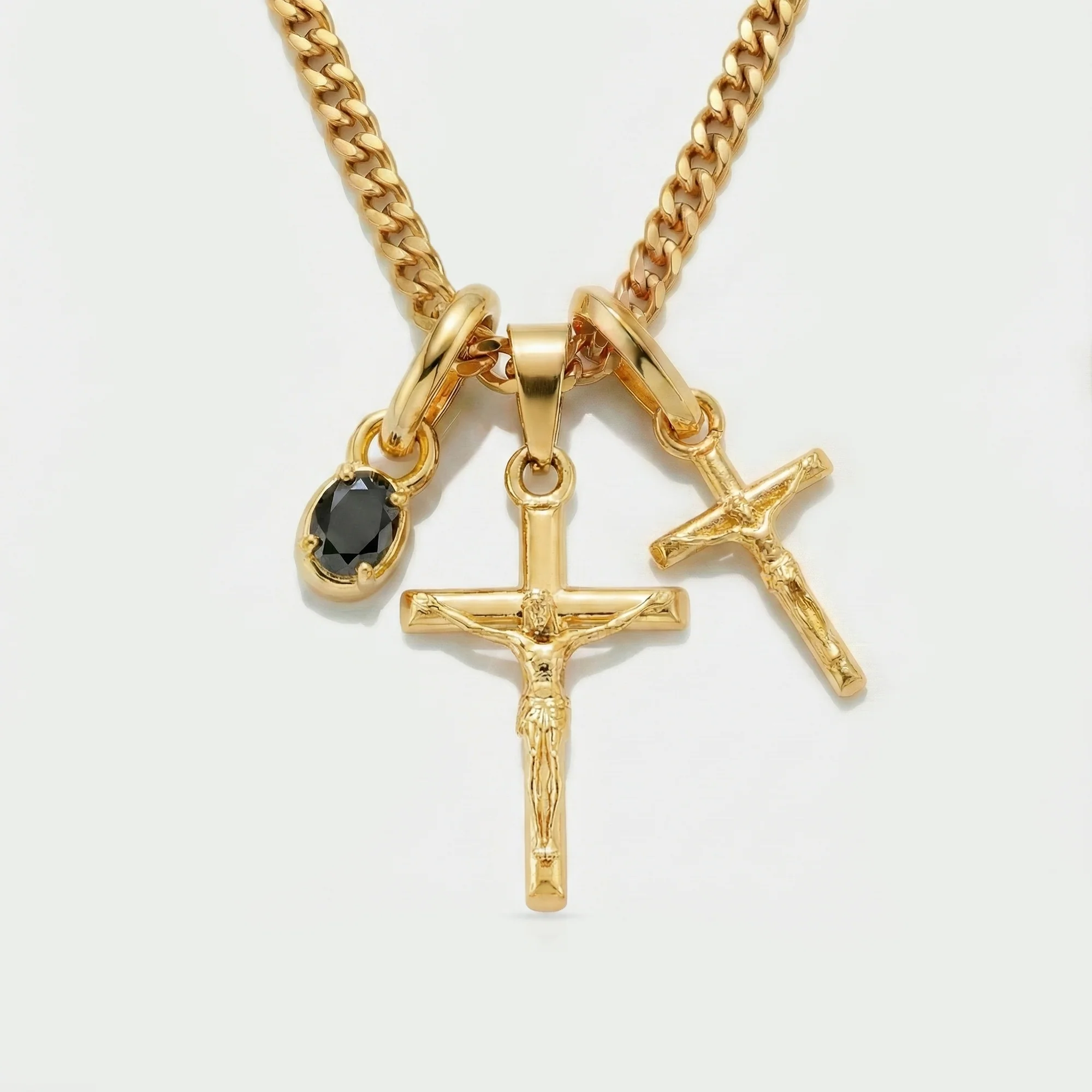 Build Your Own Pendant (Gold) | Onyx Stone - Image 32