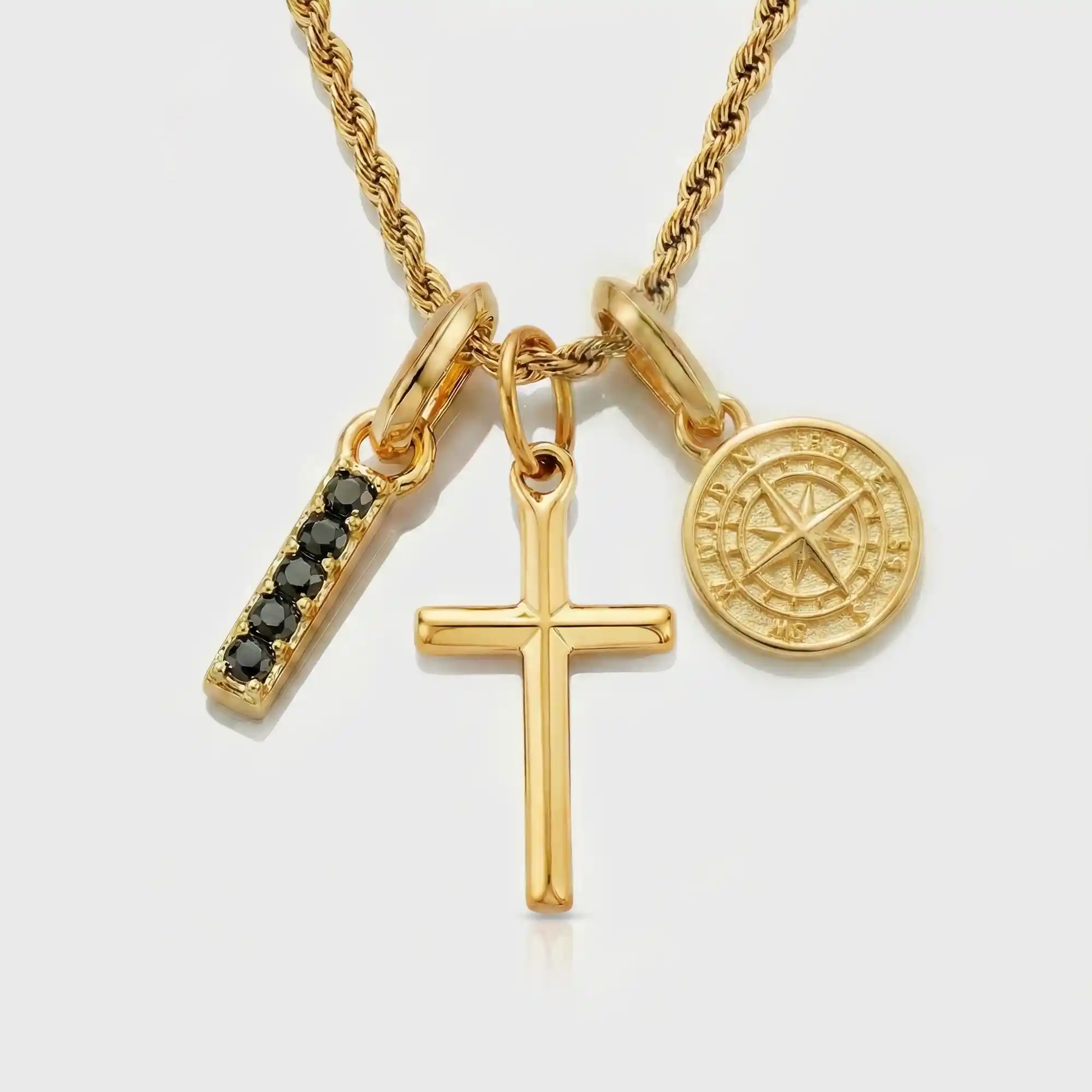 Build Your Own Pendant (Gold) | Onyx Stone - Image 41