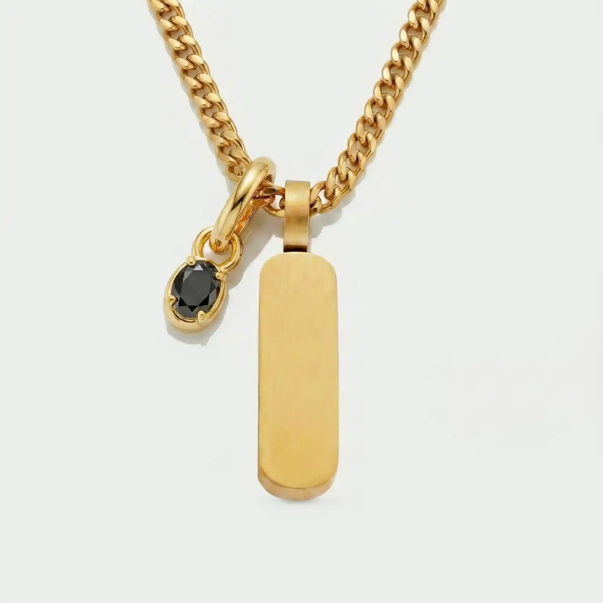 Build Your Own Pendant (Gold) | Onyx Stone - Image 67
