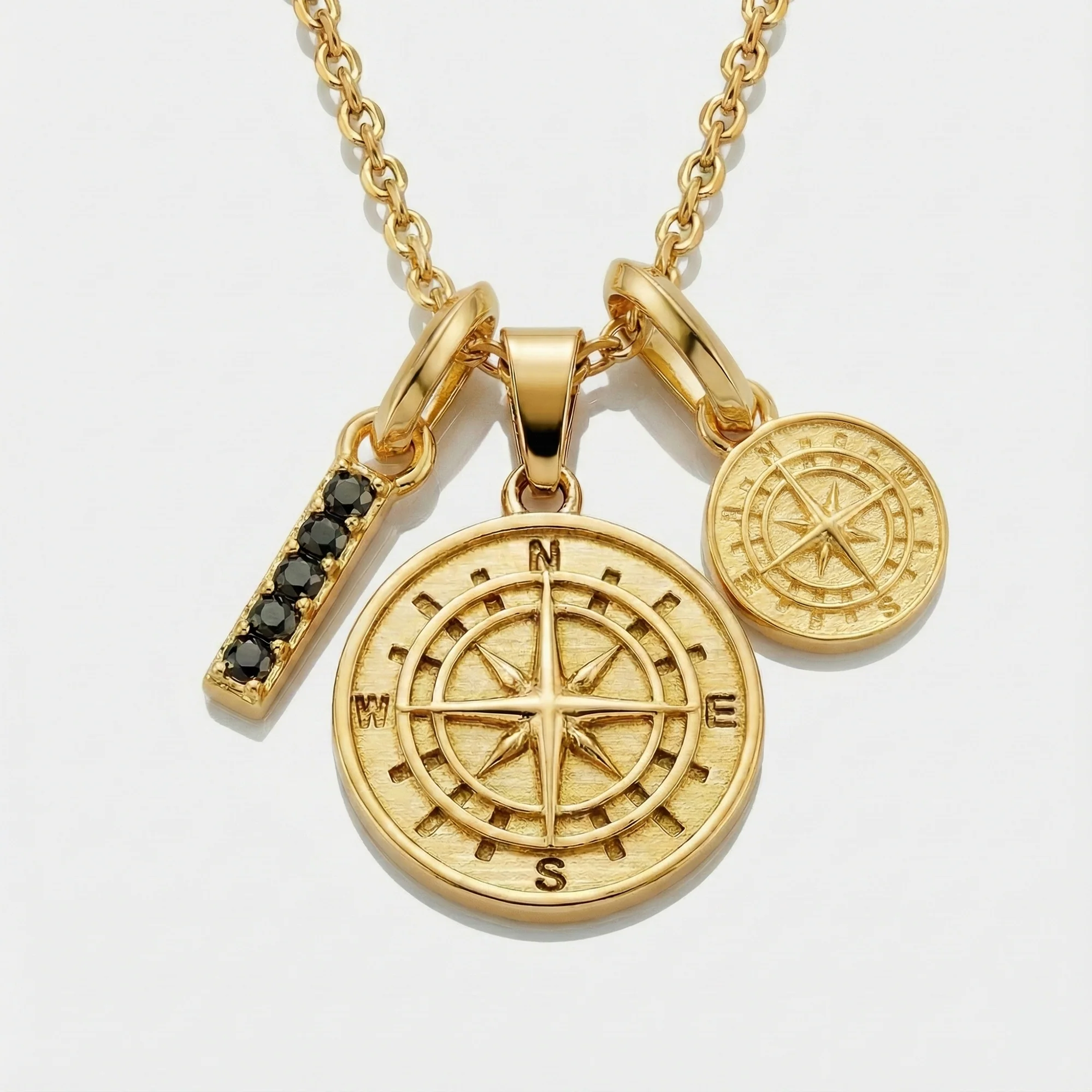 Build Your Own Pendant (Gold) | Onyx Stone - Image 7