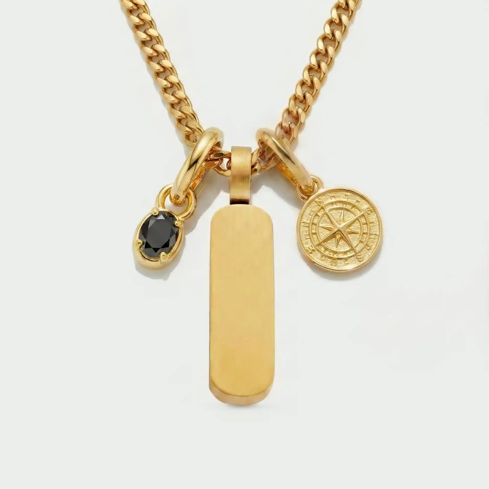 Build Your Own Pendant (Gold) | Onyx Stone - Image 71