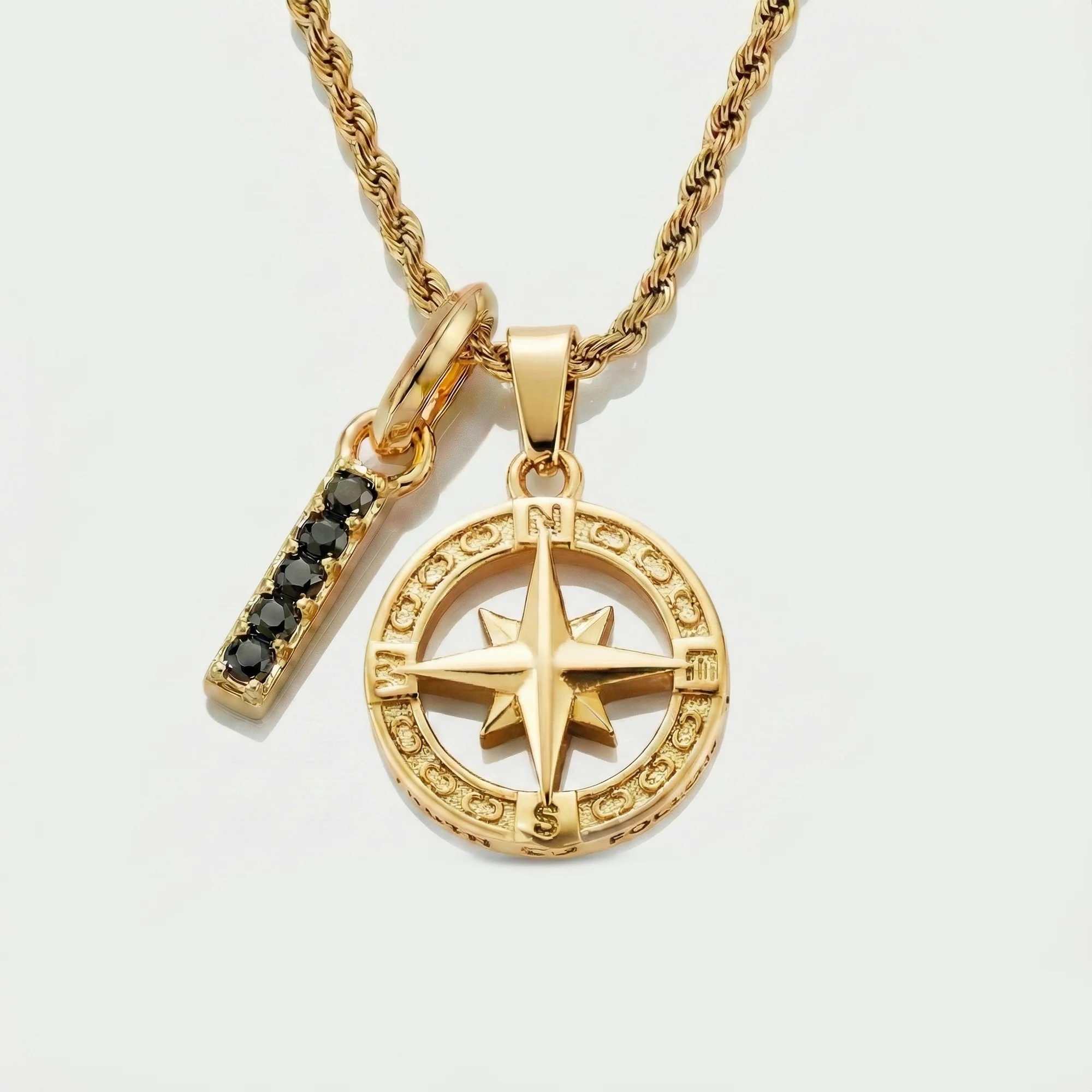 Build Your Own Pendant (Gold) | Onyx Stone - Image 73