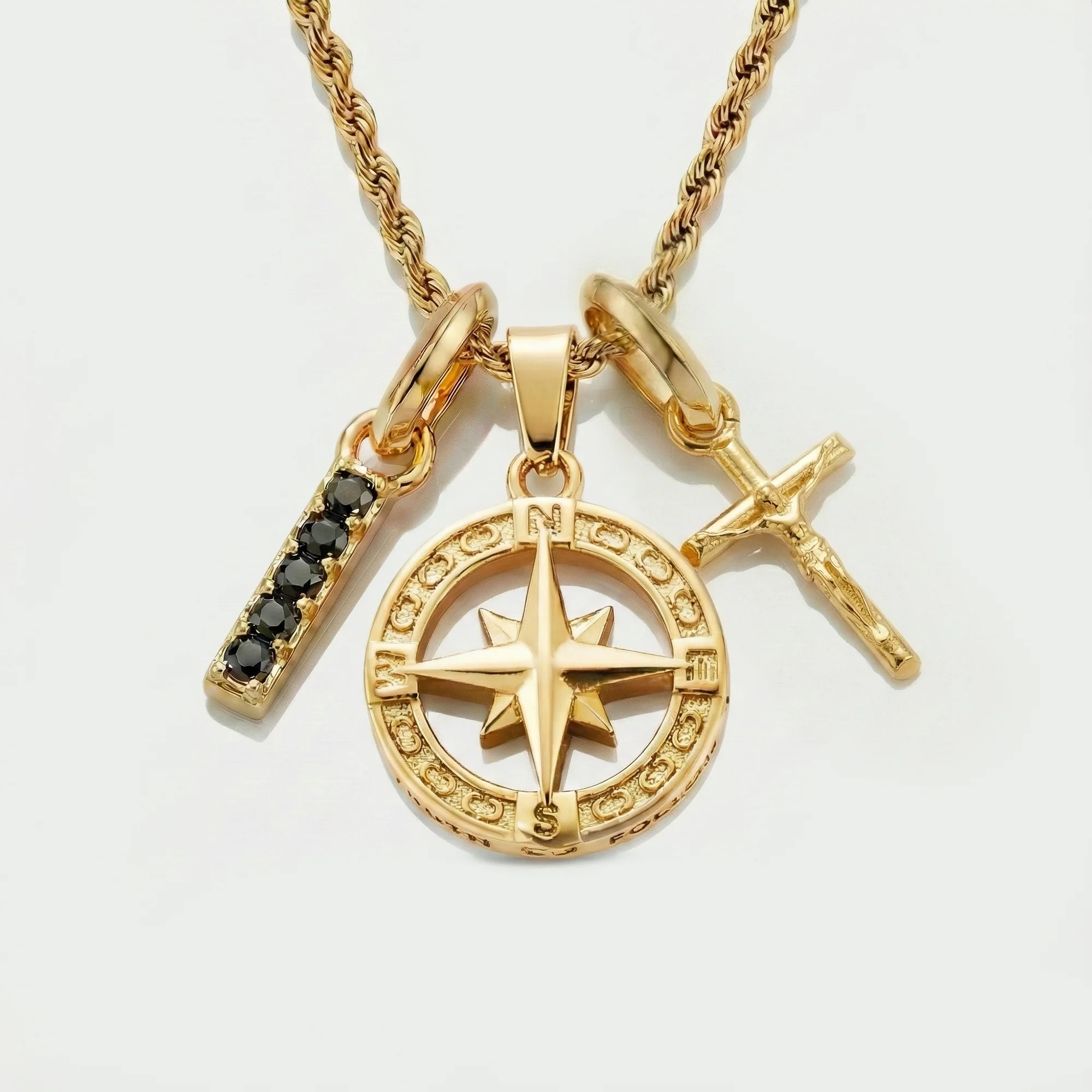 Build Your Own Pendant (Gold) | Onyx Stone - Image 74