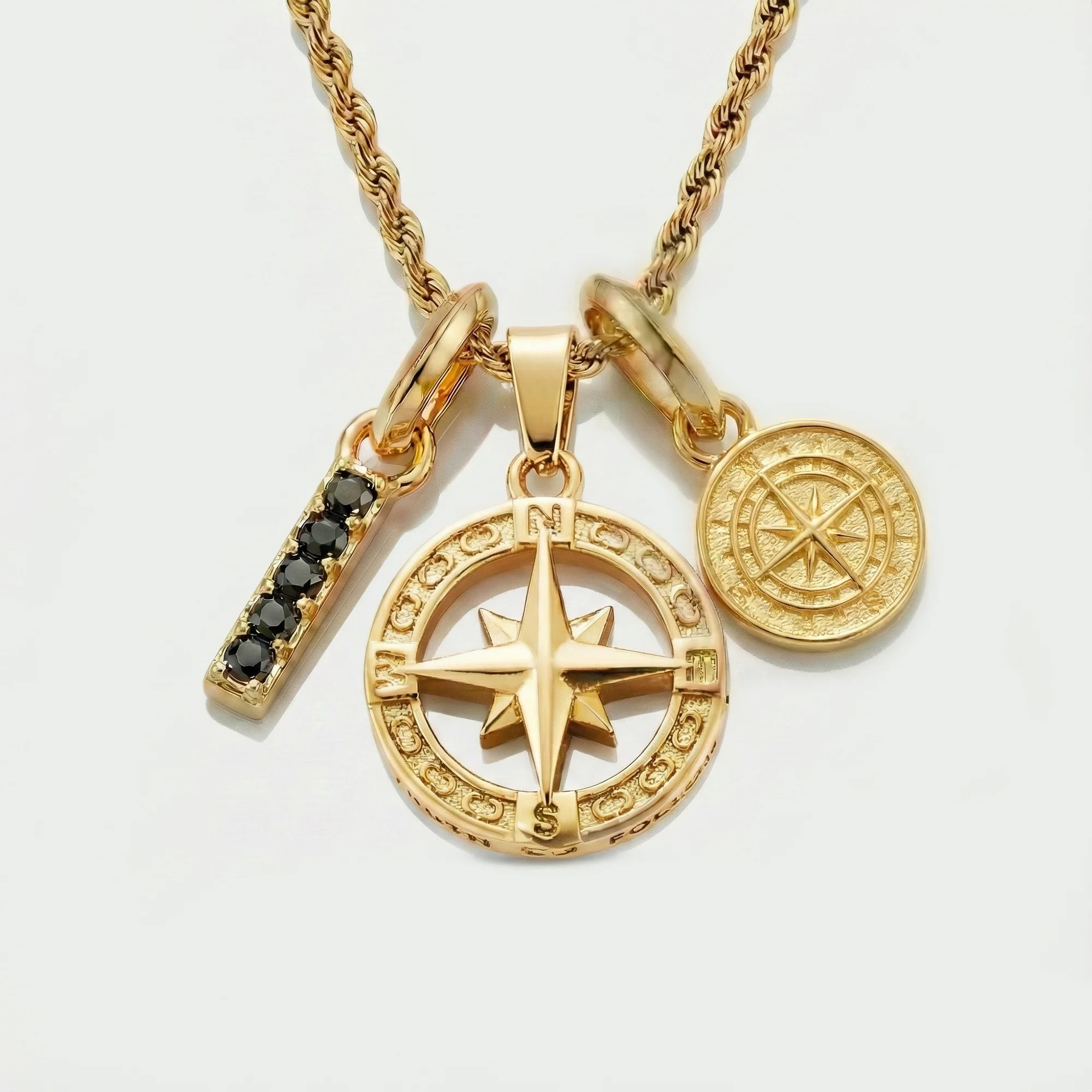 Build Your Own Pendant (Gold) | Onyx Stone - Image 77