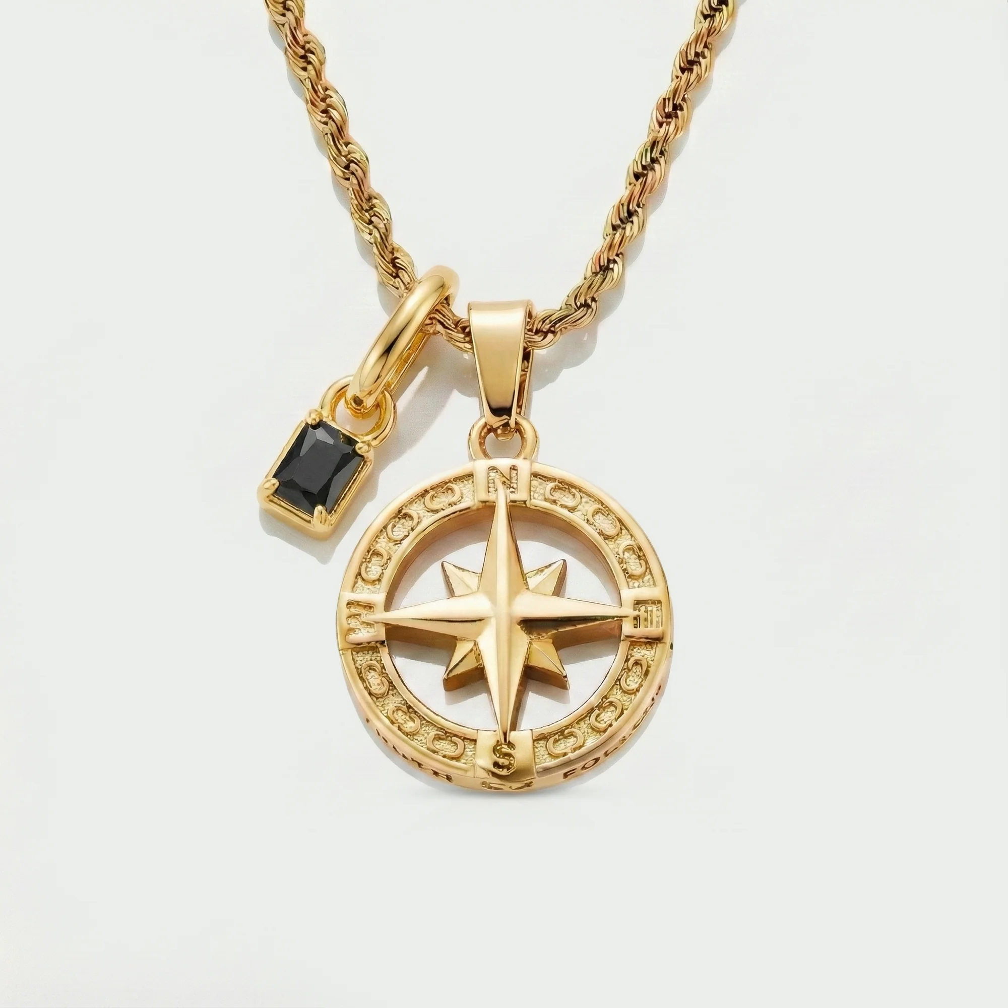 Build Your Own Pendant (Gold) | Onyx Stone - Image 79
