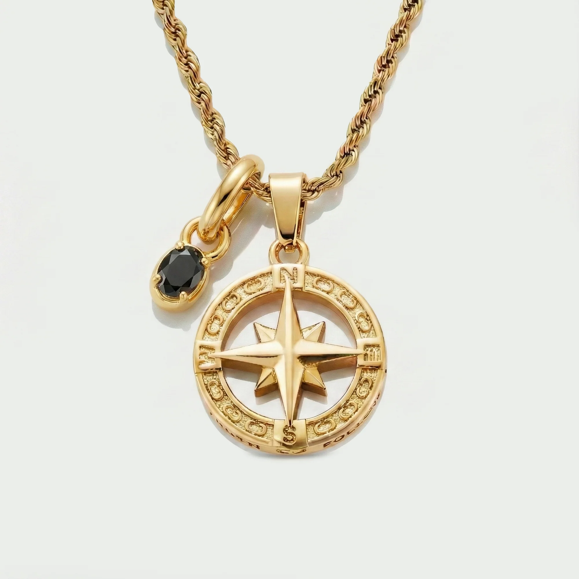 Build Your Own Pendant (Gold) | Onyx Stone - Image 85