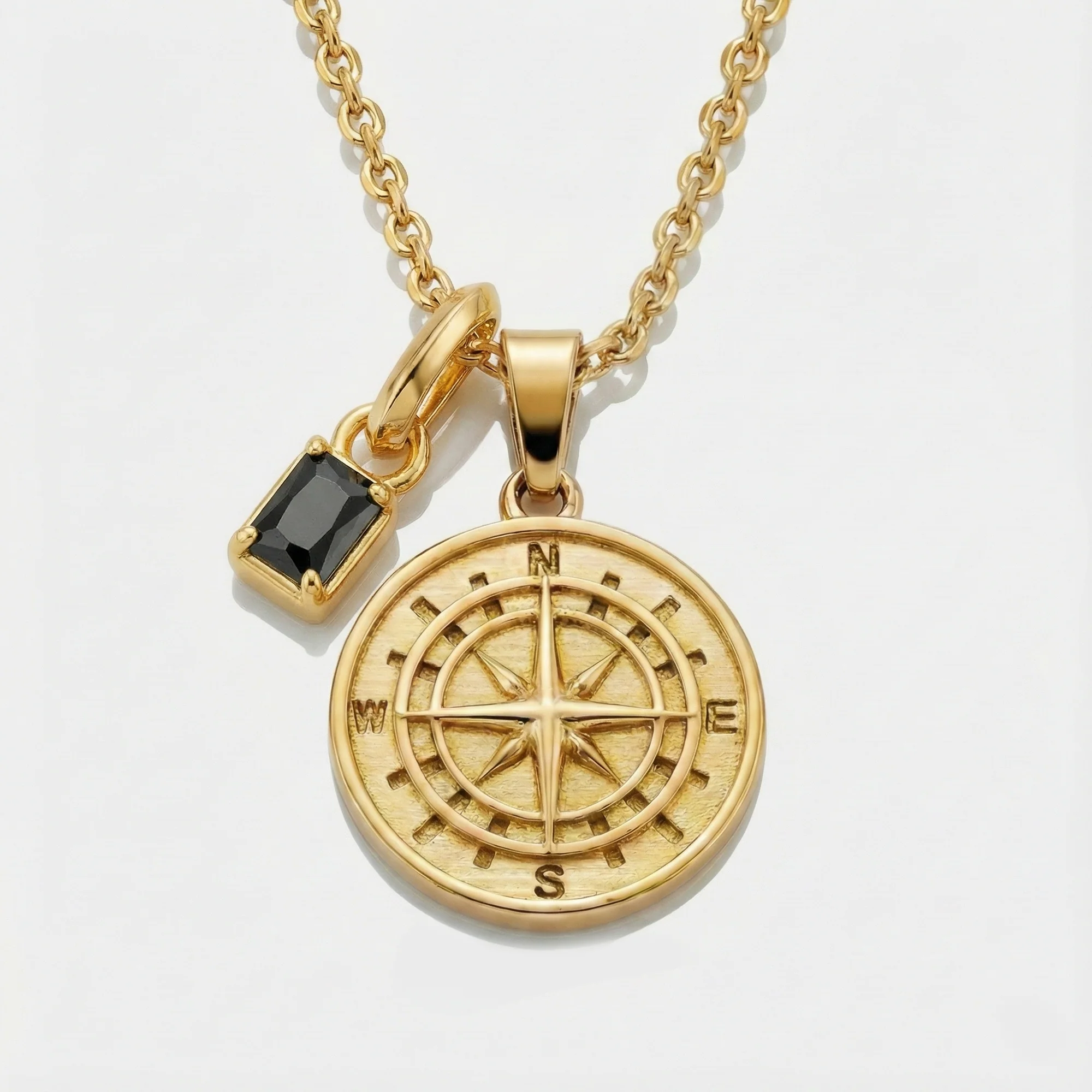 Build Your Own Pendant (Gold) | Onyx Stone - Image 9
