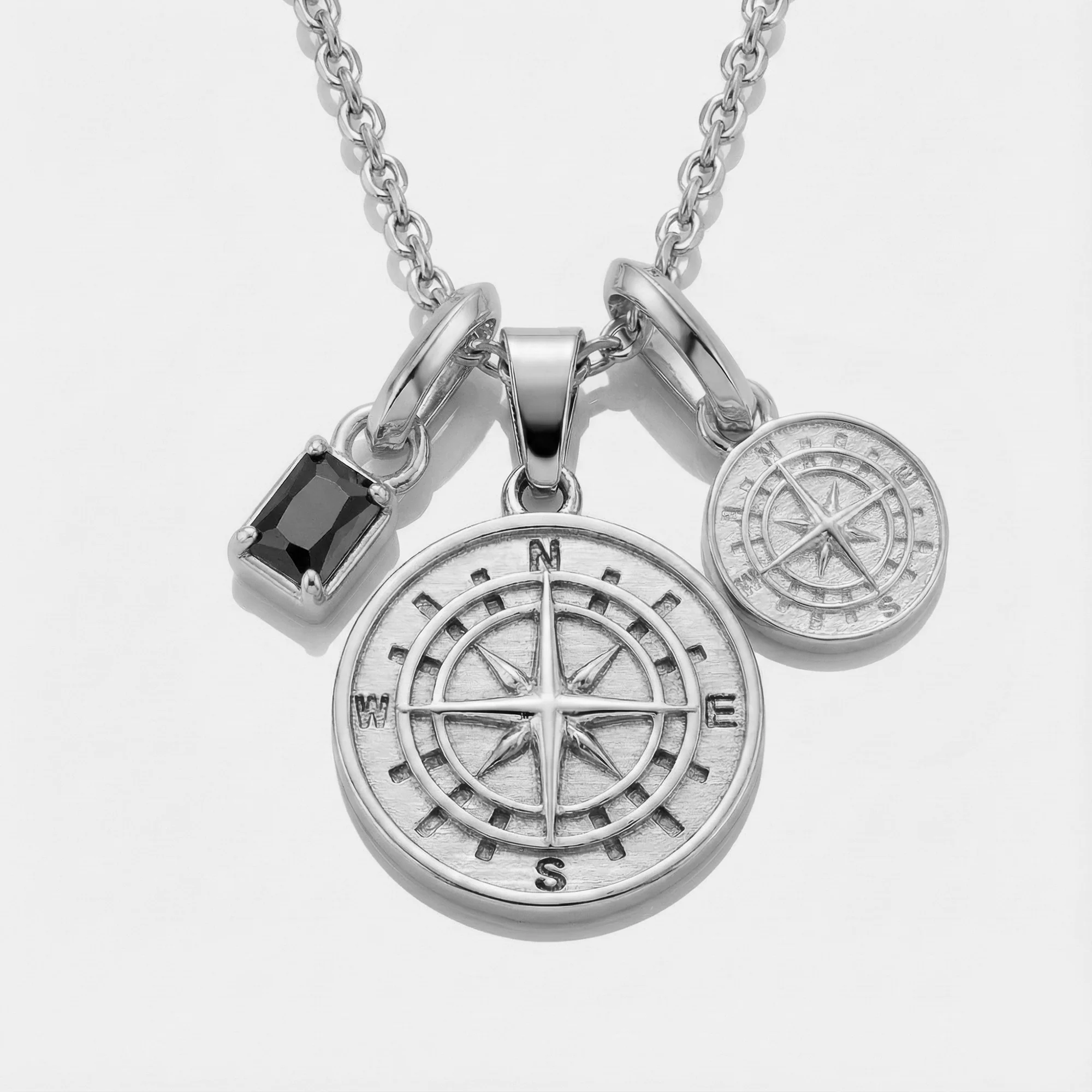 Build Your Own Pendant (Silver) | Onyx Stone - Image 12