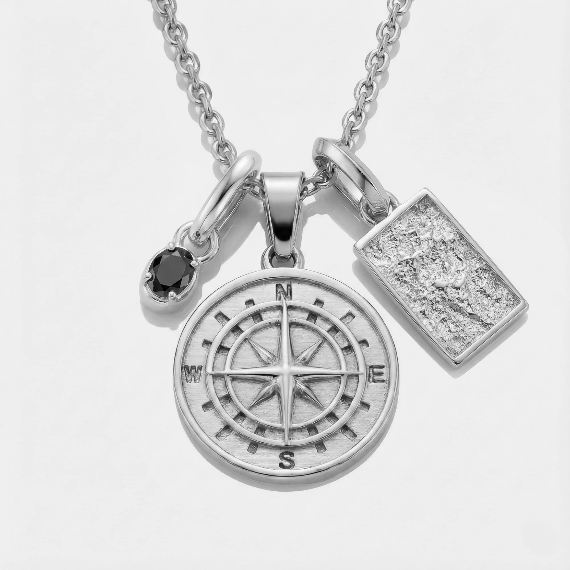 Build Your Own Pendant (Silver) | Onyx Stone - Image 16