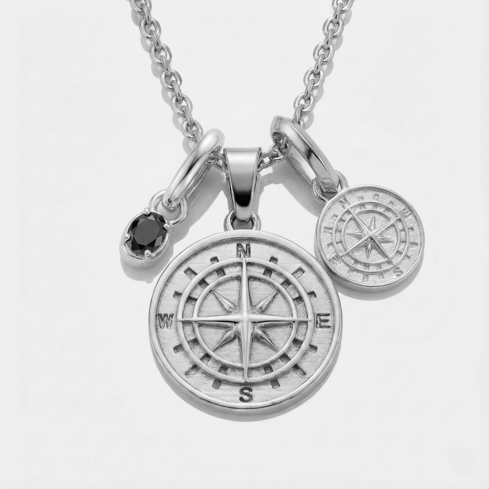 Build Your Own Pendant (Silver) | Onyx Stone - Image 18