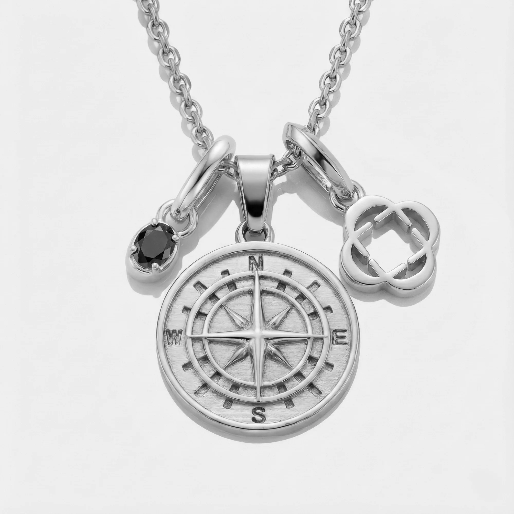 Build Your Own Pendant (Silver) | Onyx Stone - Image 19