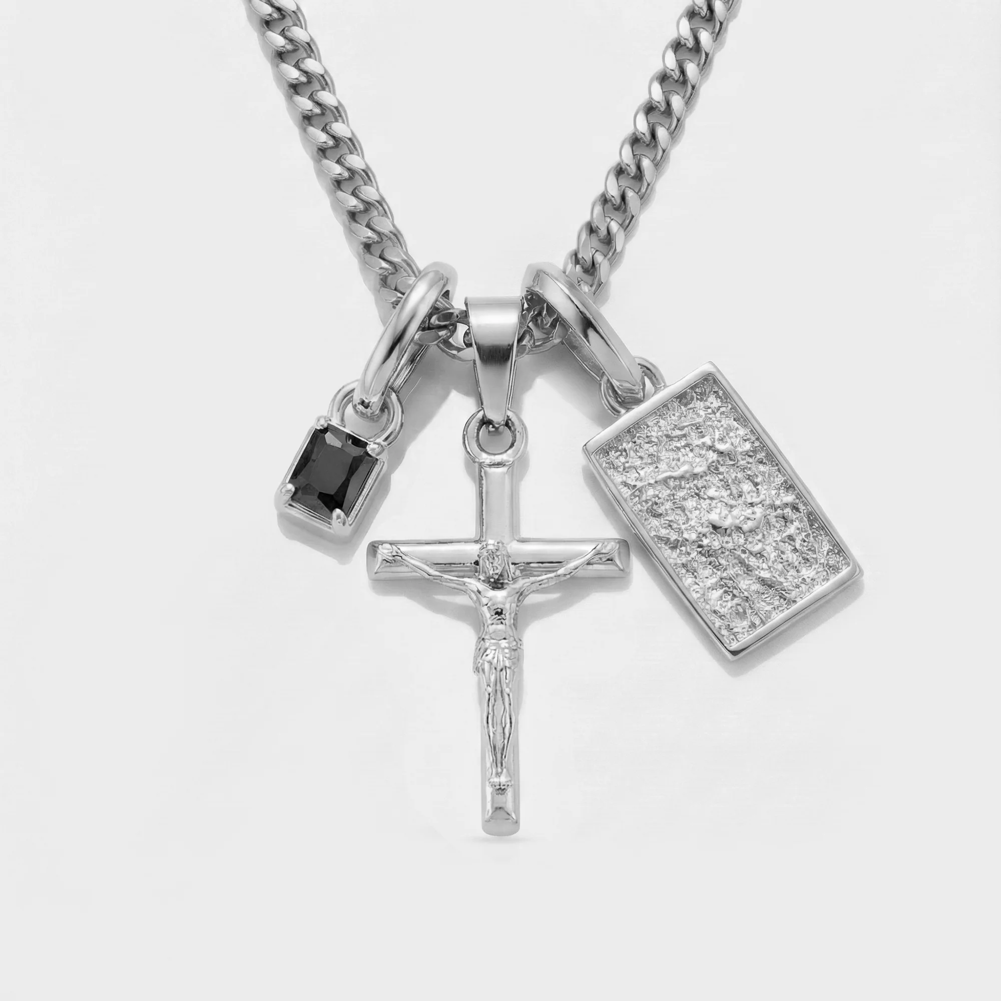 Build Your Own Pendant (Silver) | Onyx Stone - Image 28