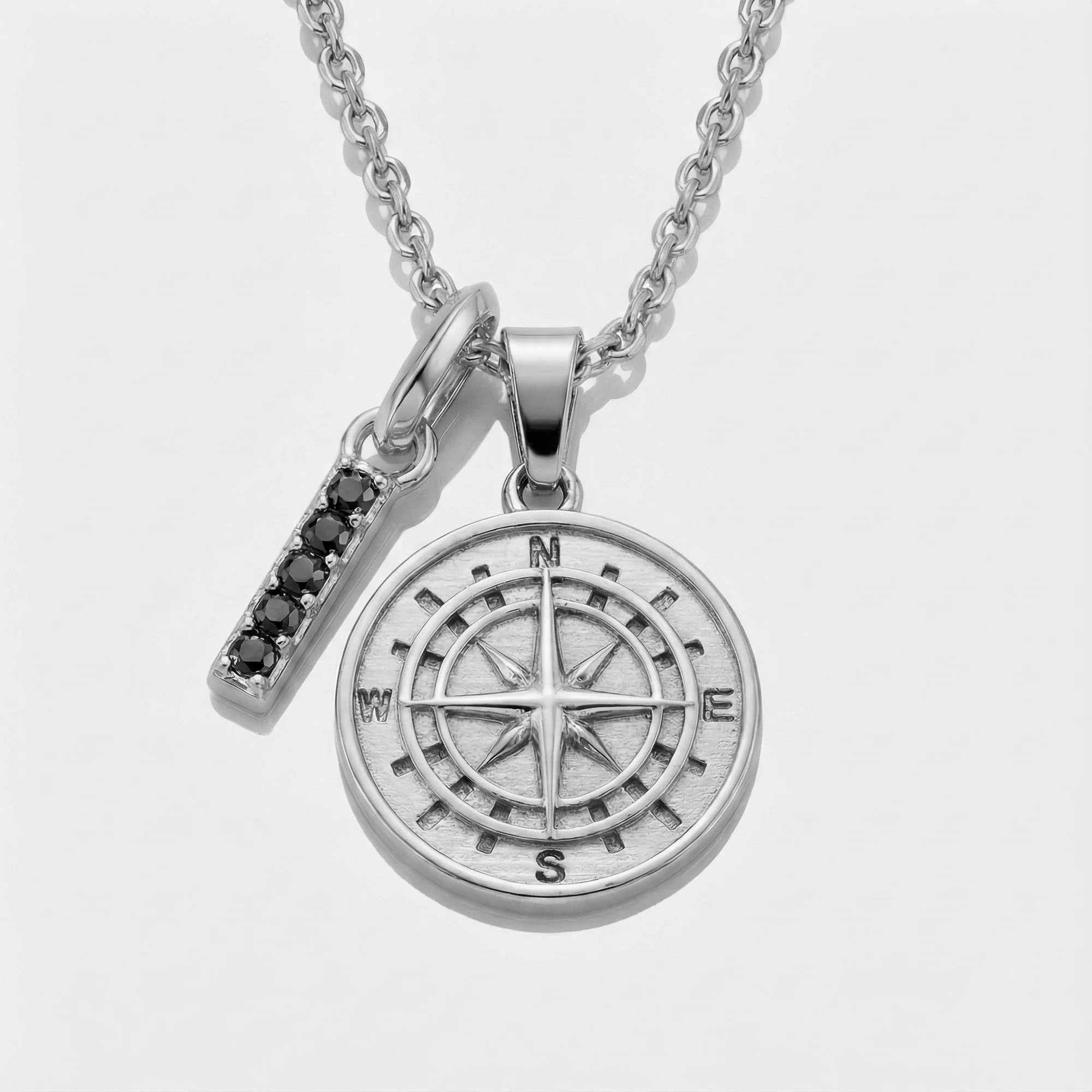 Build Your Own Pendant (Silver) | Onyx Stone - Image 3