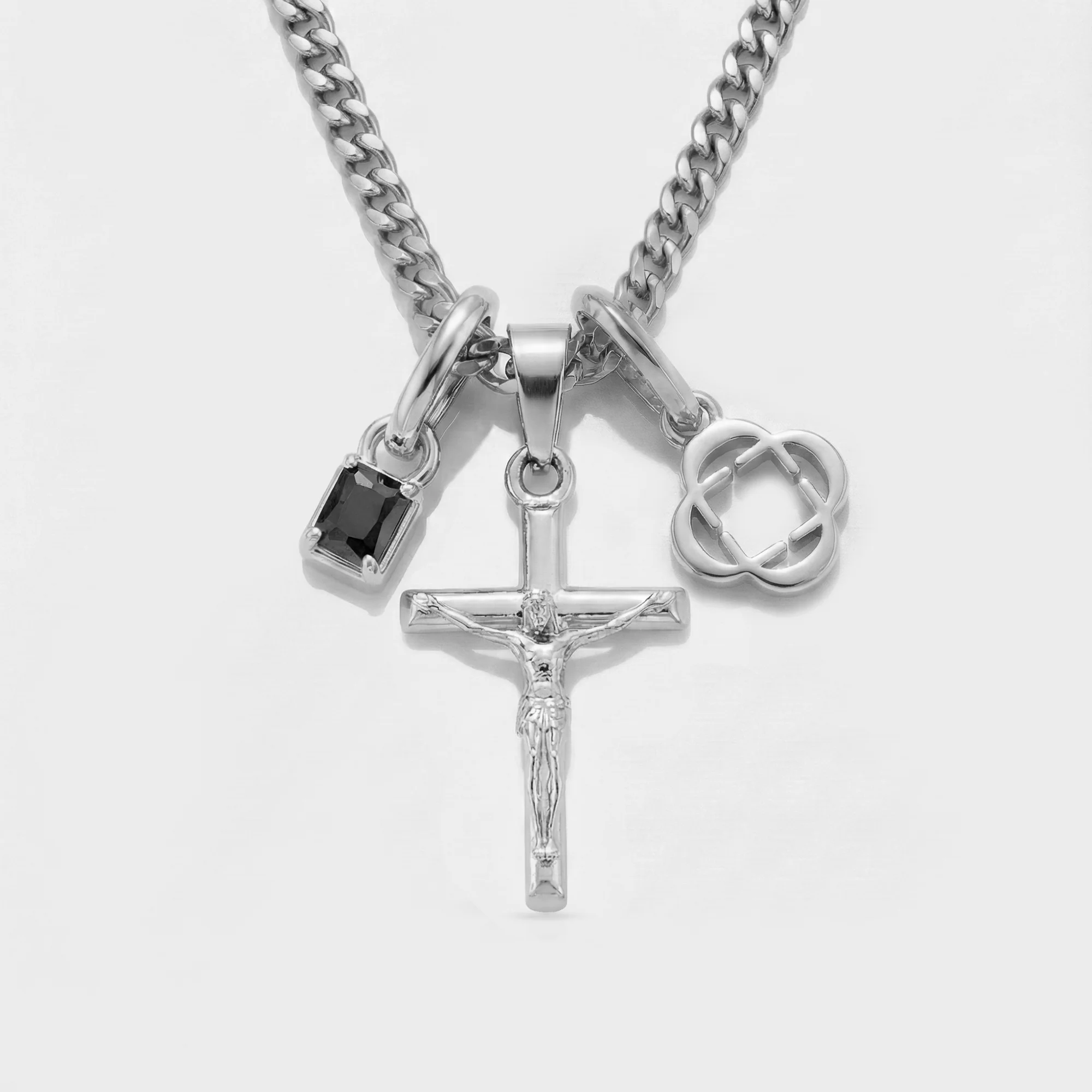 Build Your Own Pendant (Silver) | Onyx Stone - Image 30