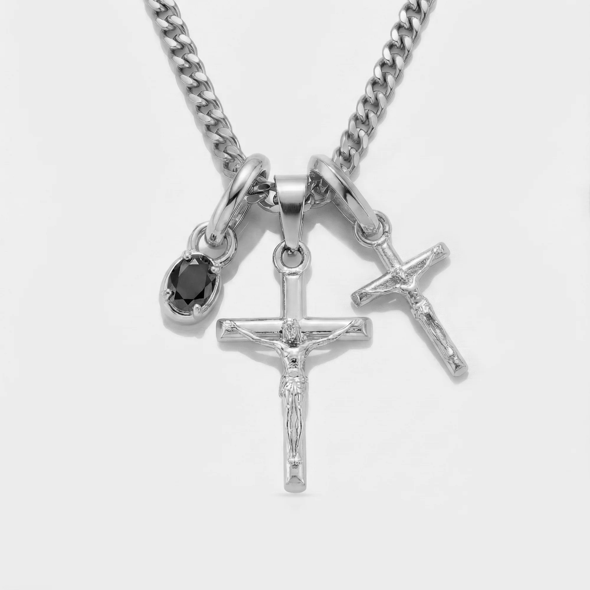 Build Your Own Pendant (Silver) | Onyx Stone - Image 32