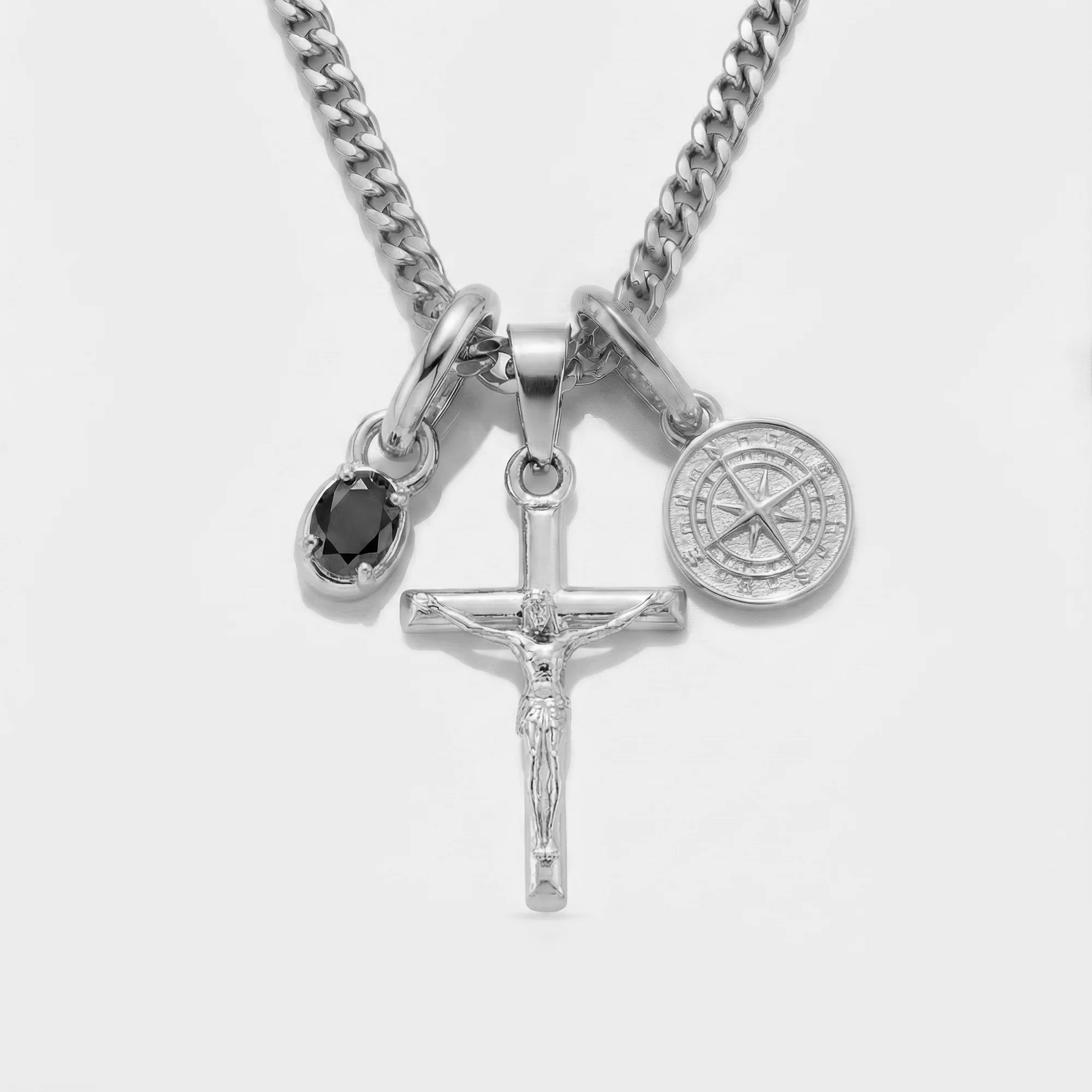 Build Your Own Pendant (Silver) | Onyx Stone - Image 35