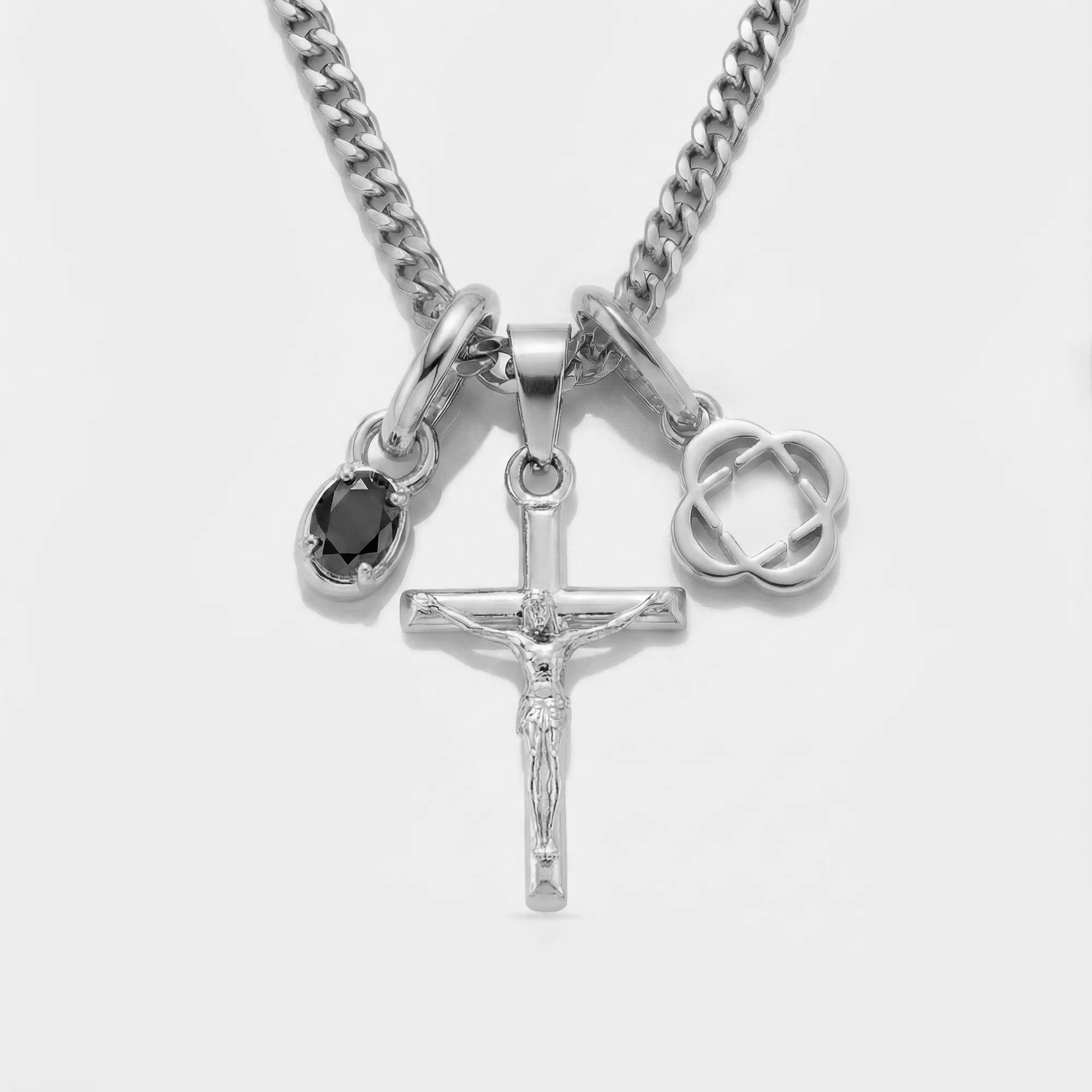Build Your Own Pendant (Silver) | Onyx Stone - Image 36