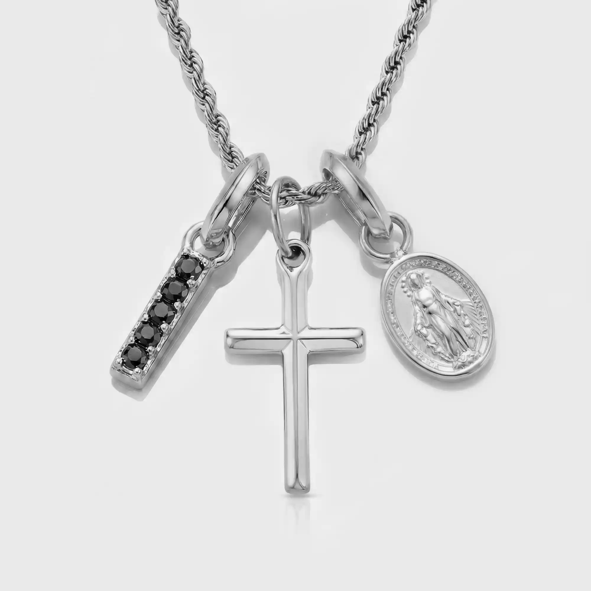 Build Your Own Pendant (Silver) | Onyx Stone - Image 40