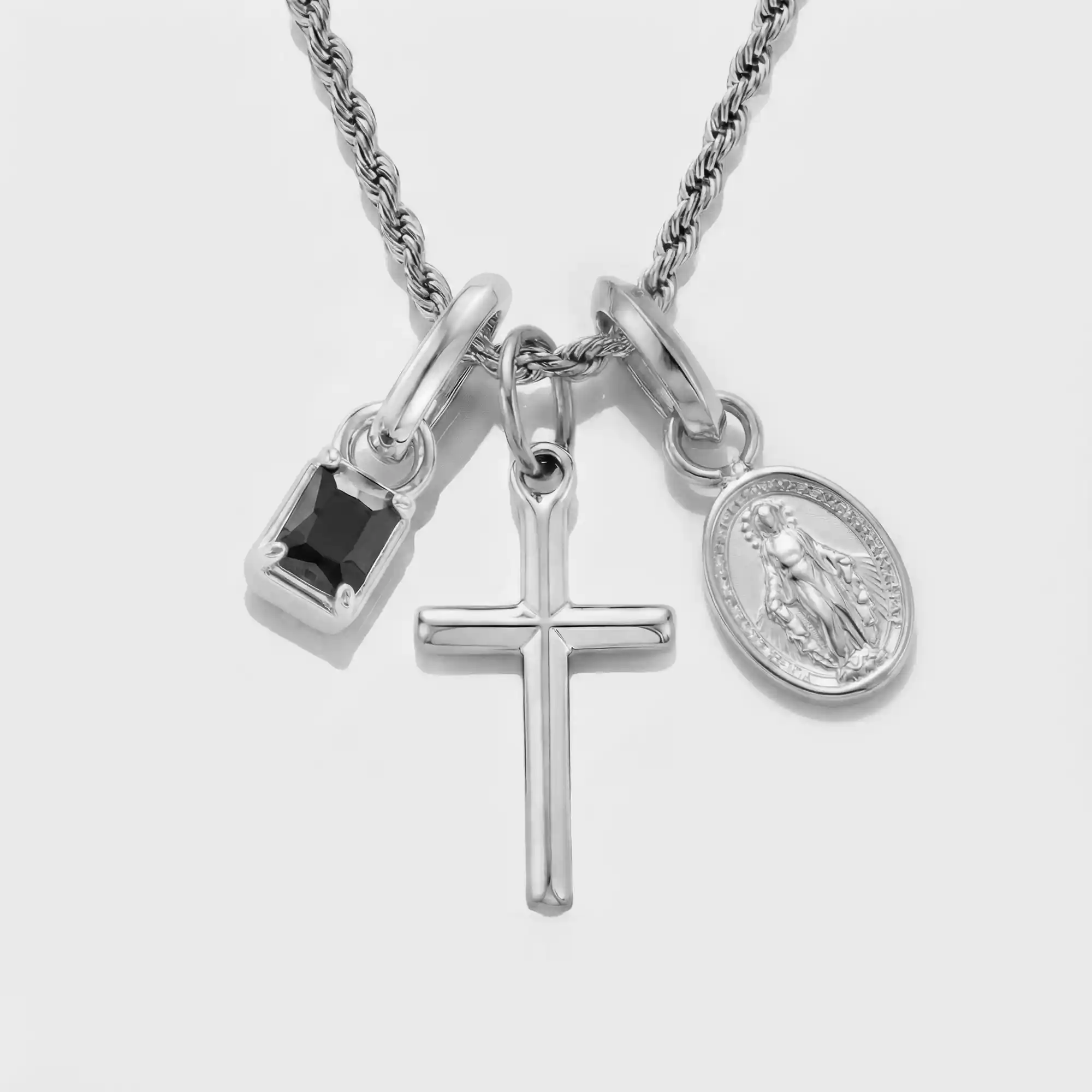 Build Your Own Pendant (Silver) | Onyx Stone - Image 46