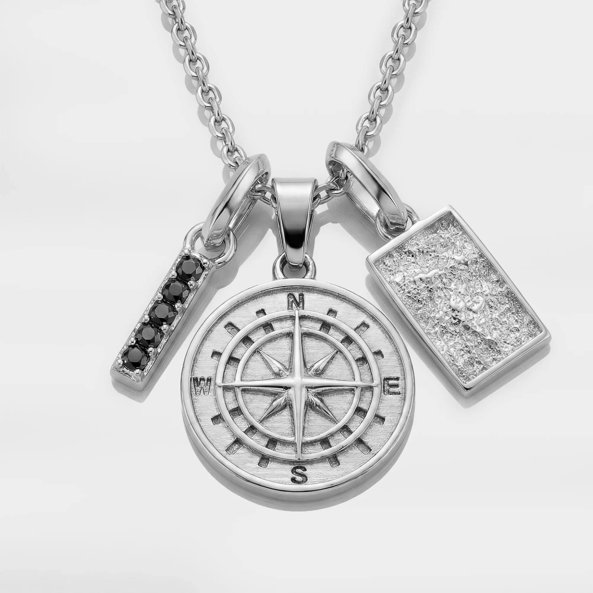 Build Your Own Pendant (Silver) | Onyx Stone - Image 5