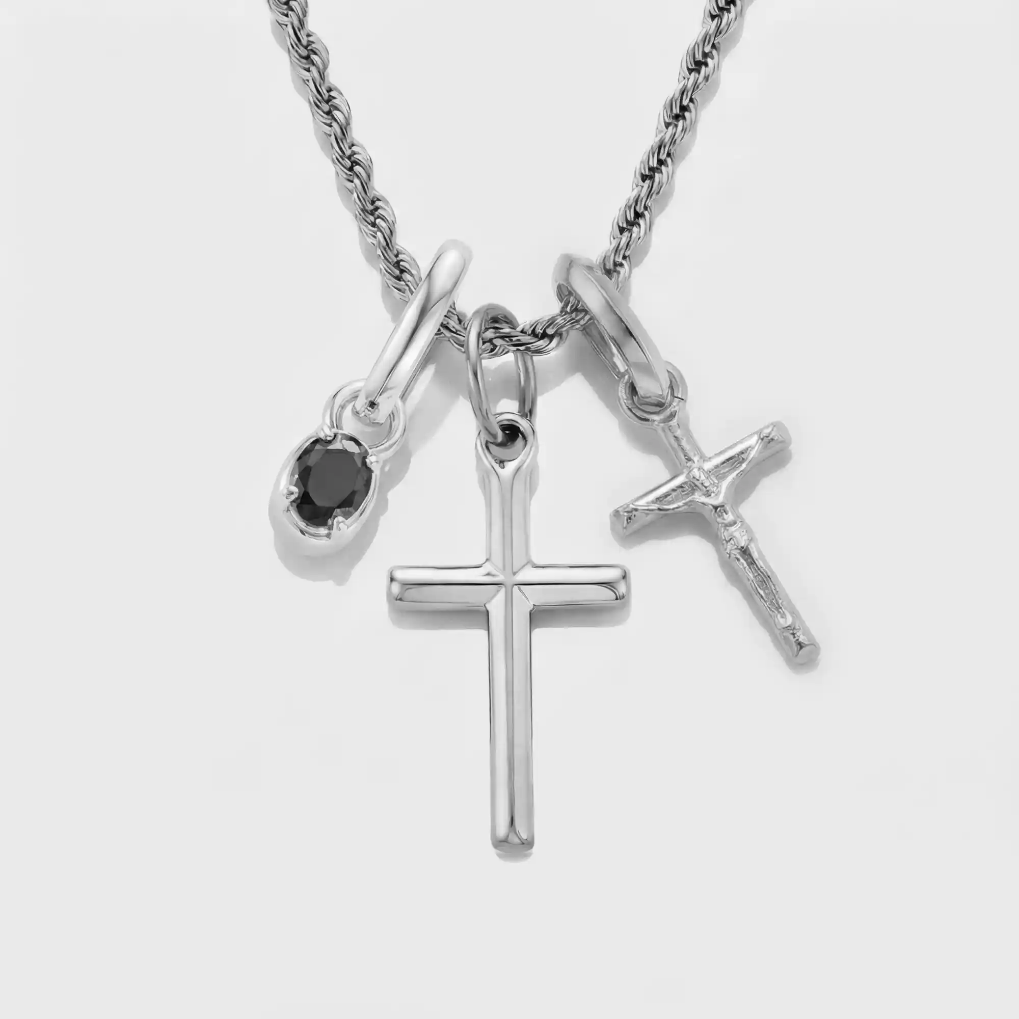 Build Your Own Pendant (Silver) | Onyx Stone - Image 50