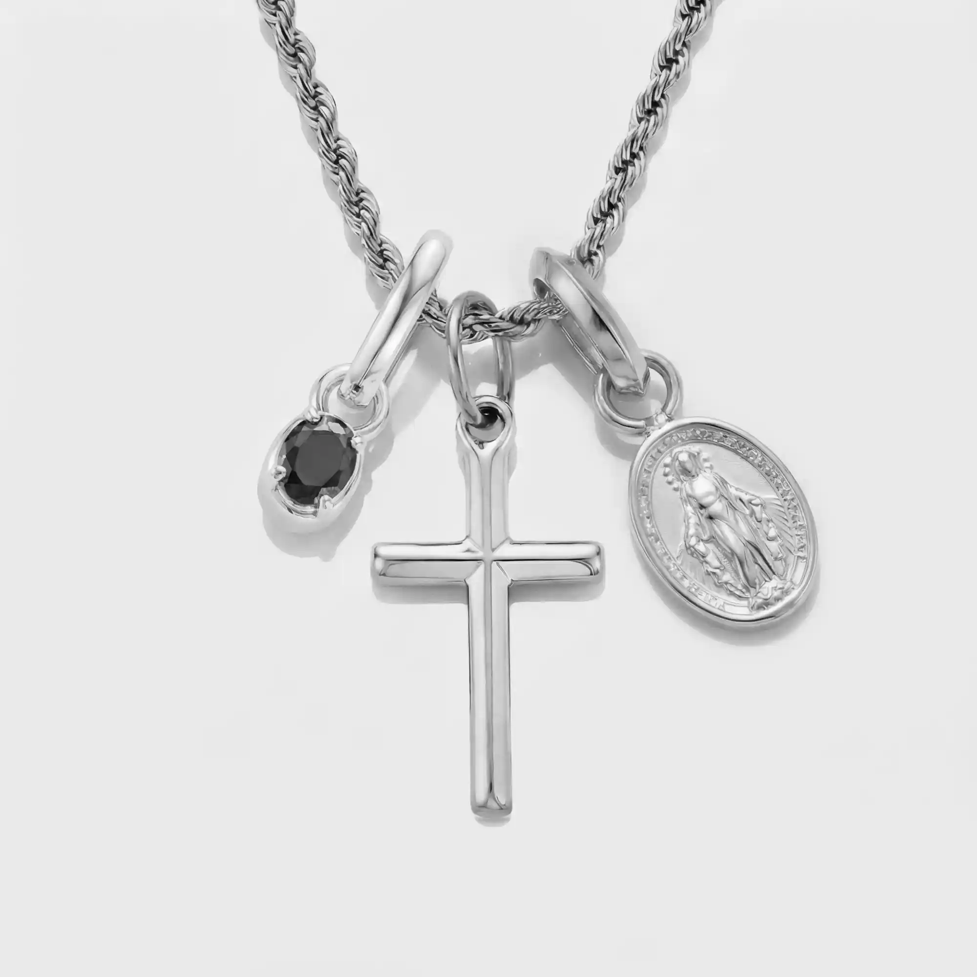 Build Your Own Pendant (Silver) | Onyx Stone - Image 52
