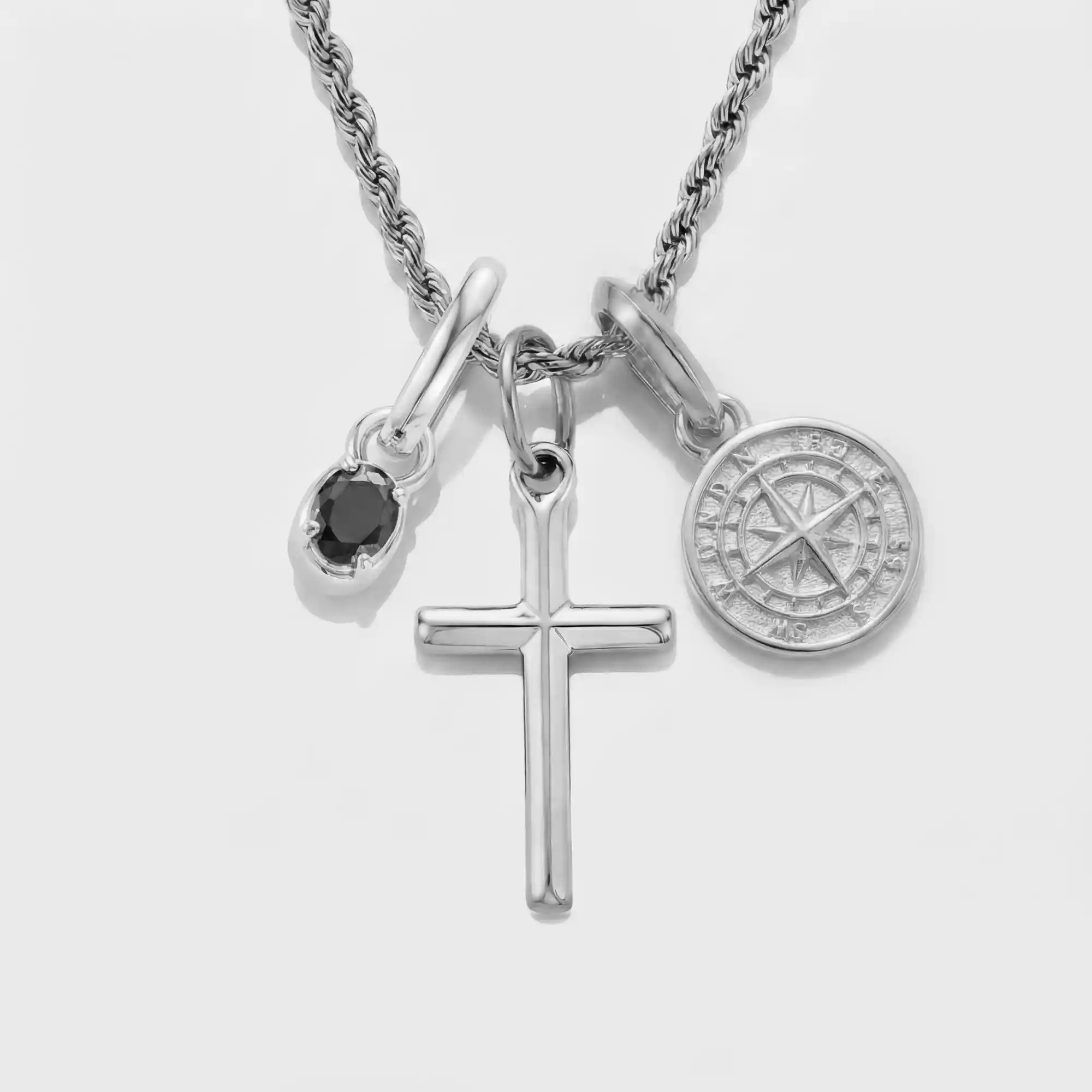 Build Your Own Pendant (Silver) | Onyx Stone - Image 53