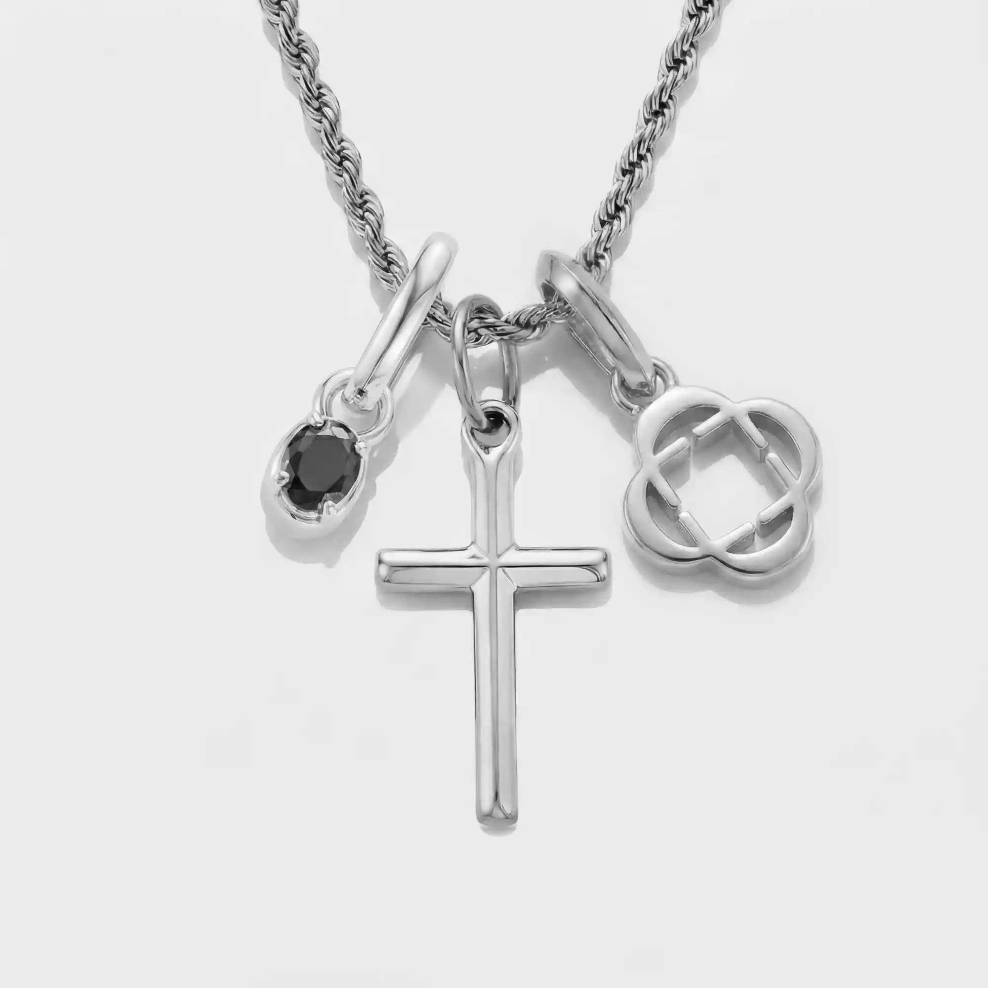 Build Your Own Pendant (Silver) | Onyx Stone - Image 54