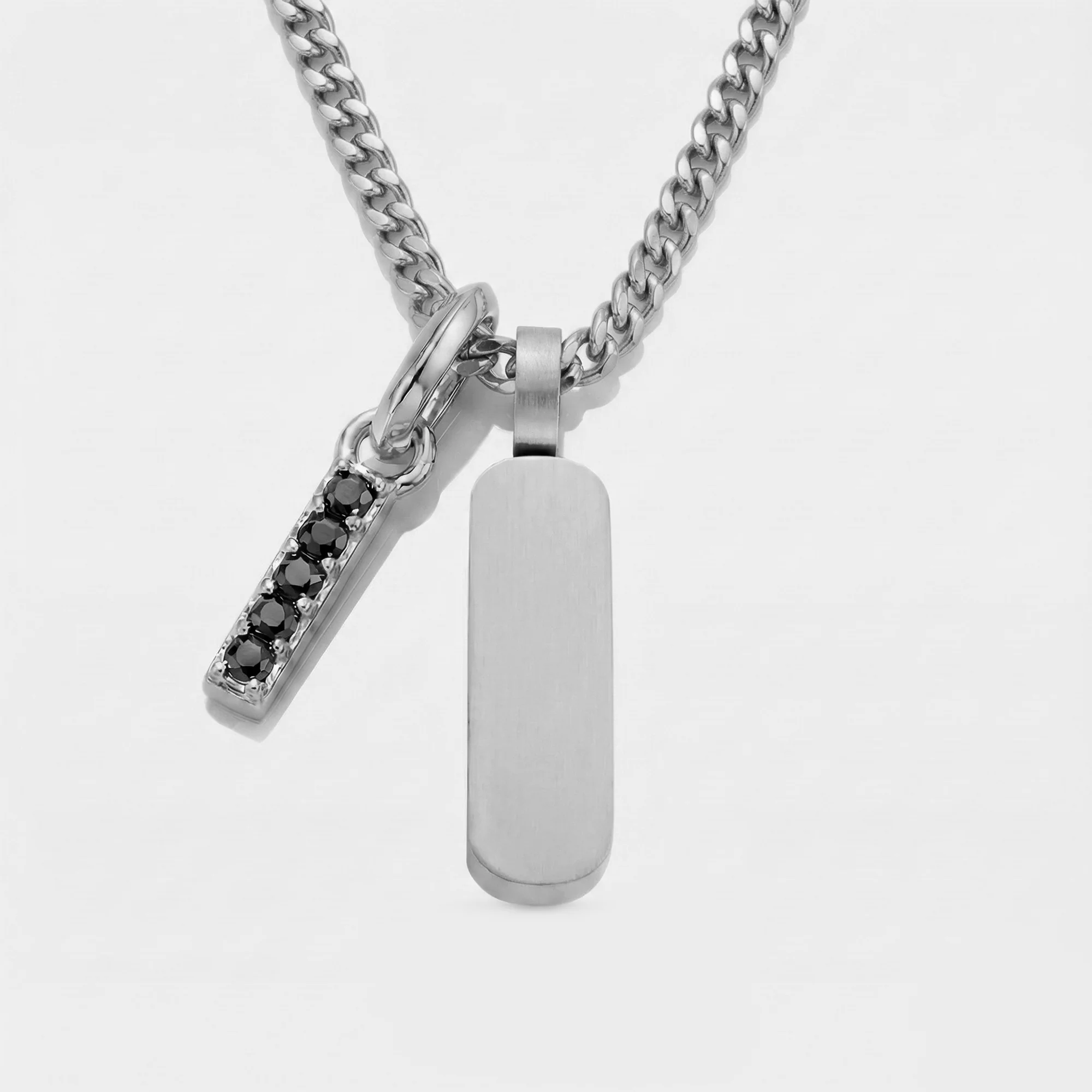 Build Your Own Pendant (Silver) | Onyx Stone - Image 55