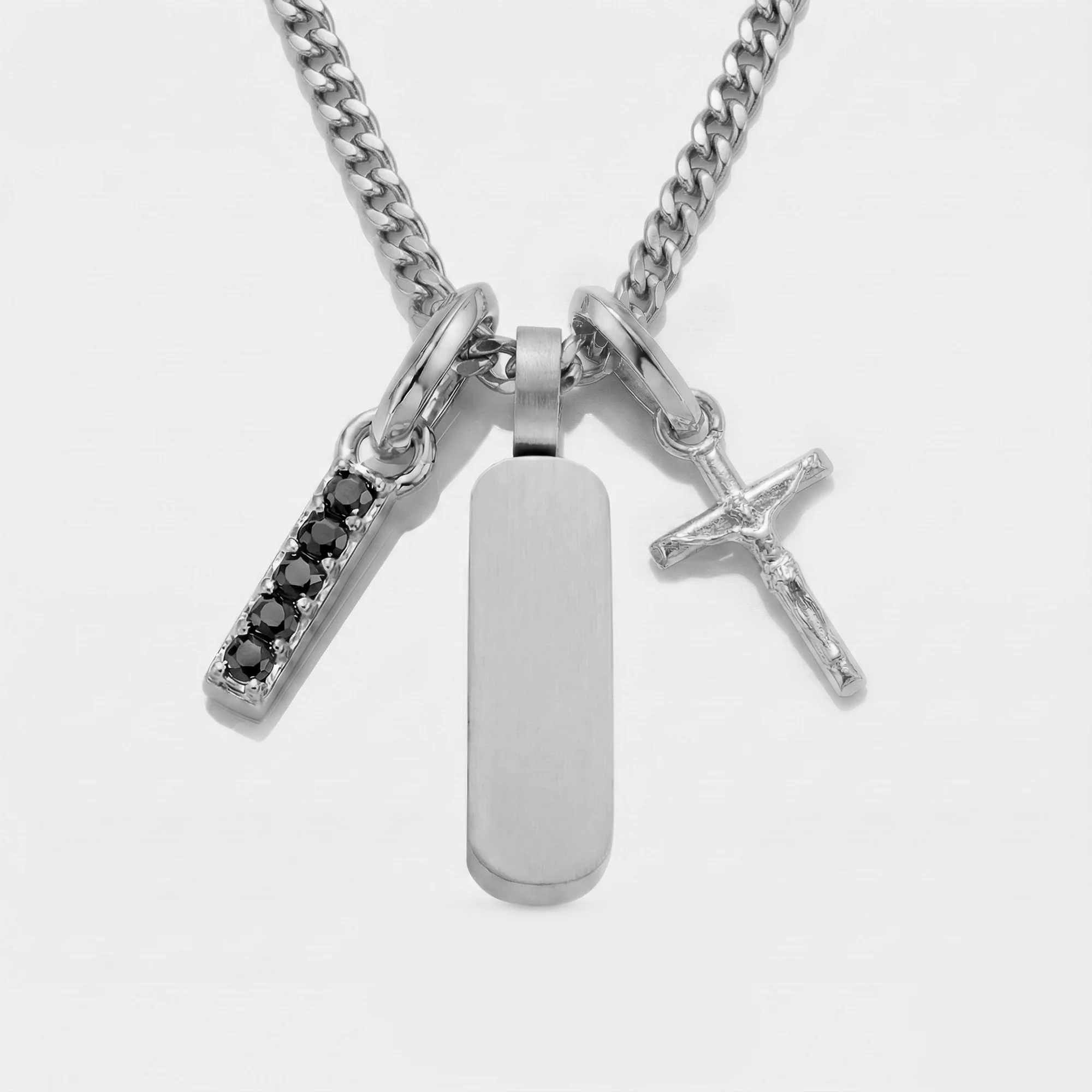 Build Your Own Pendant (Silver) | Onyx Stone - Image 56