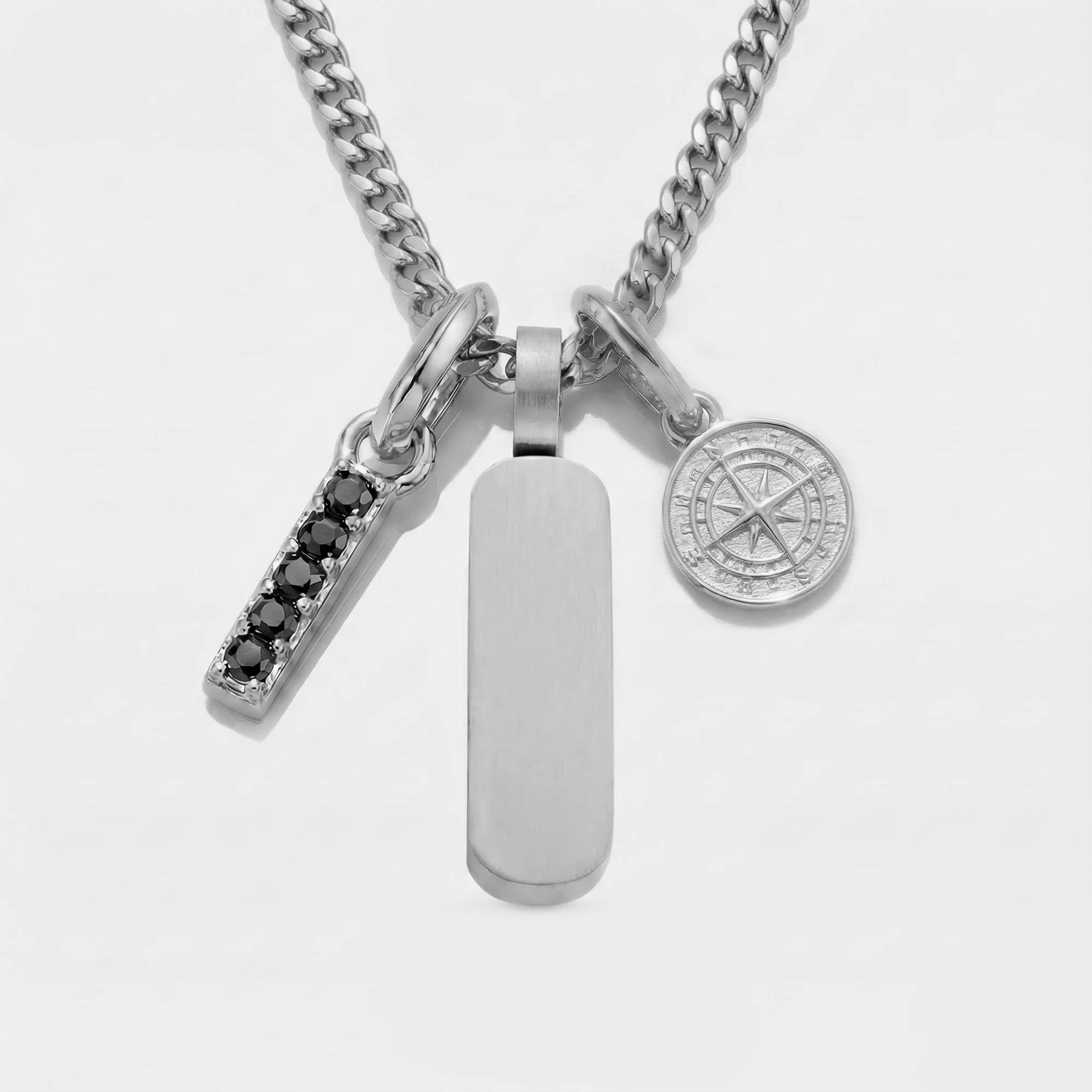 Build Your Own Pendant (Silver) | Onyx Stone - Image 59