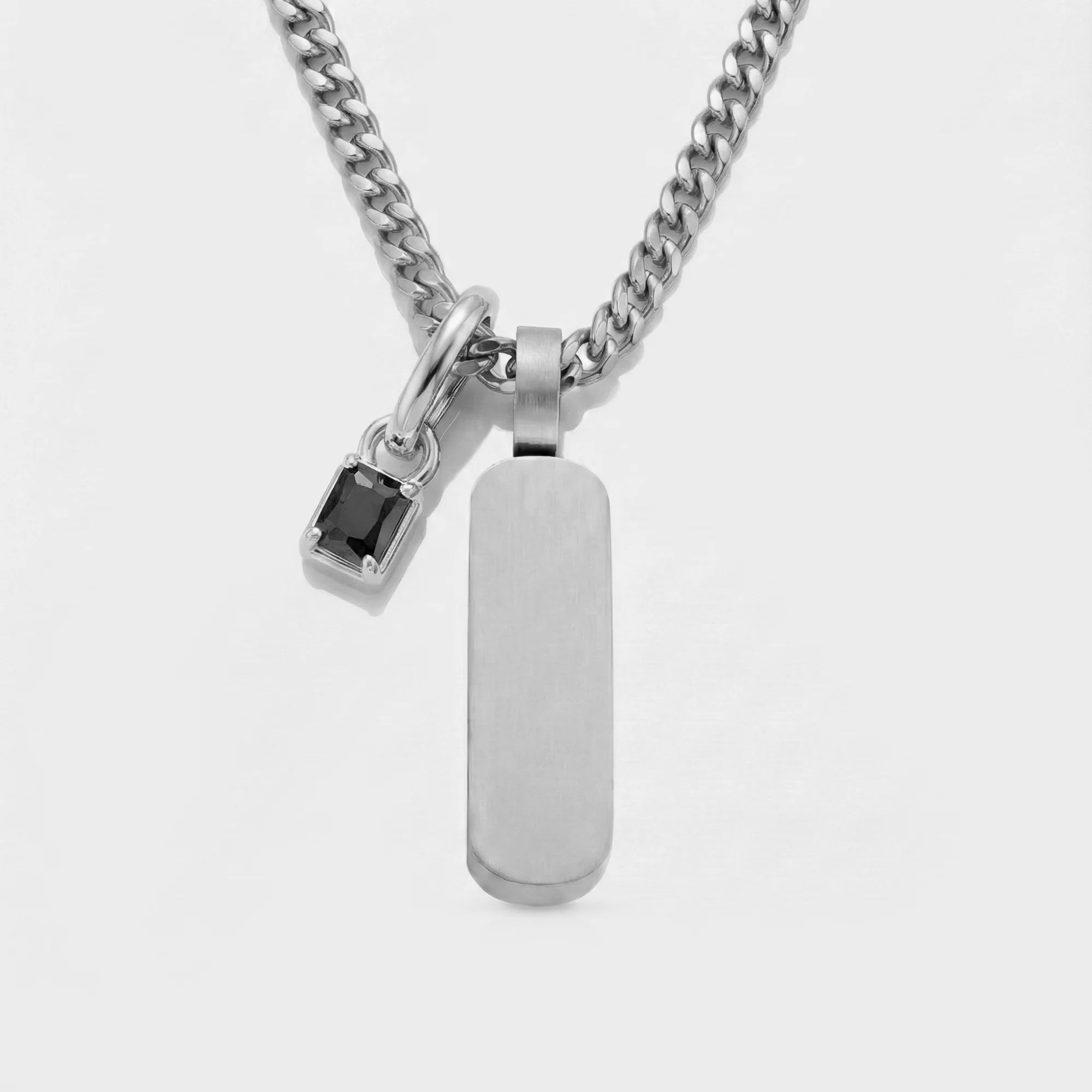 Build Your Own Pendant (Silver) | Onyx Stone - Image 61